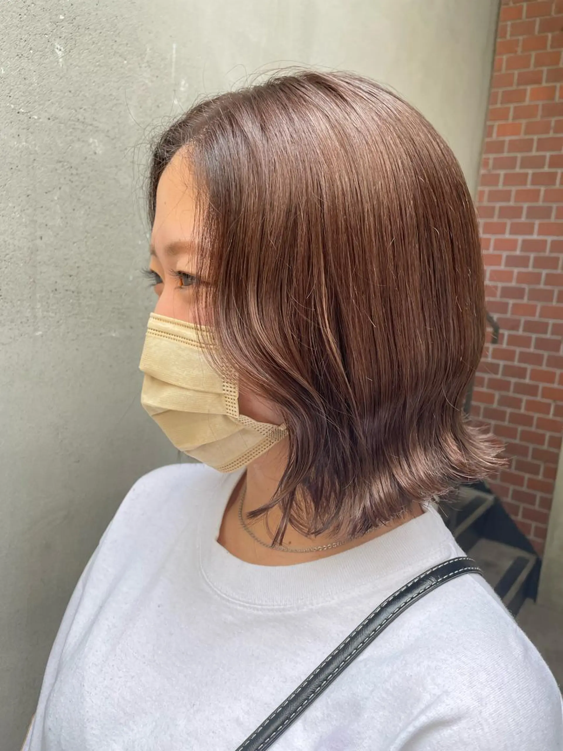ショート カラー ヘアカラー 京都美容師 塩のヘアスタイル