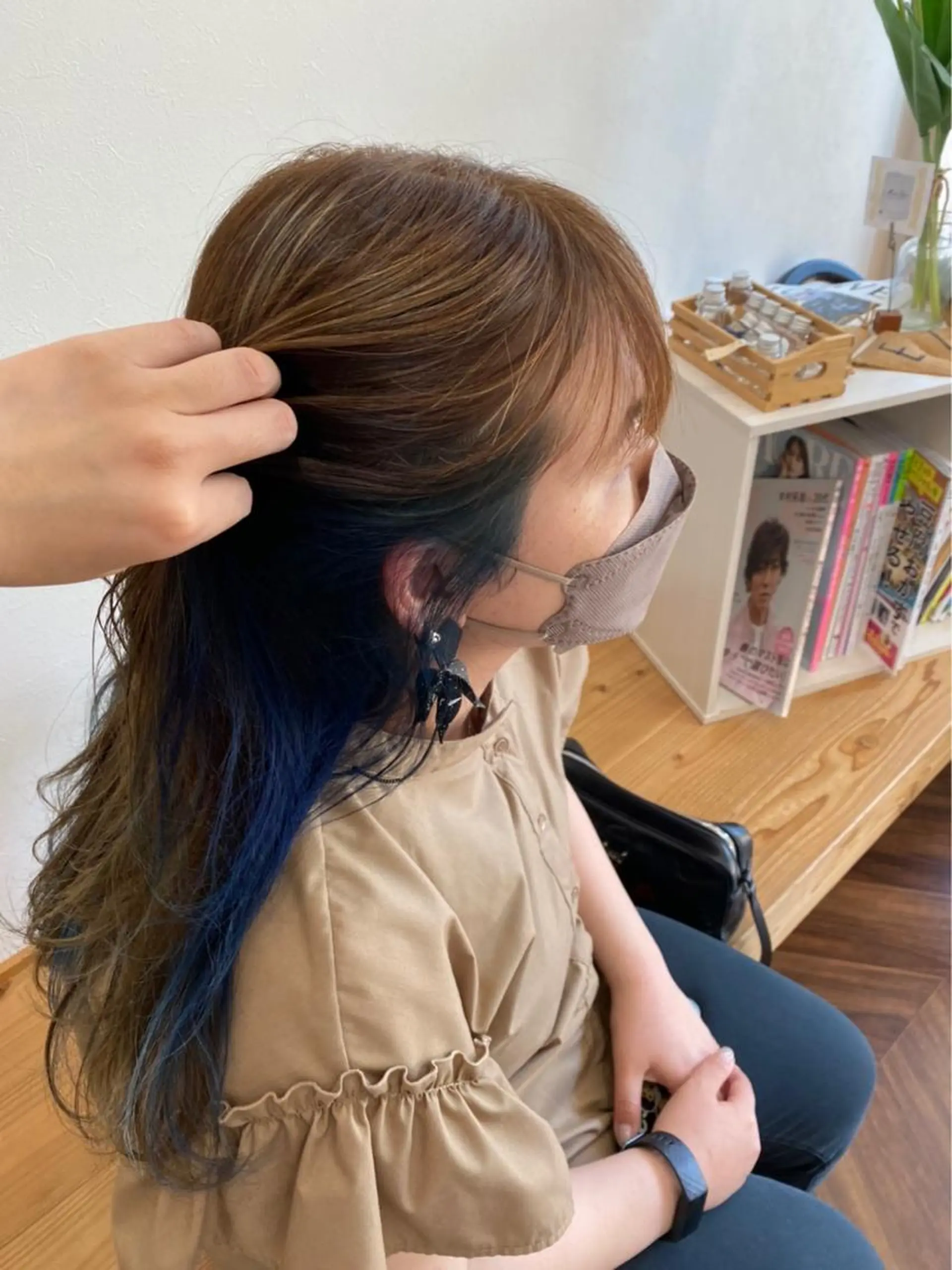 セミロング hair make Rallis(ヘアメイクラリス)所属・冨永 澄佳/東加古川/ボブのヘアスタイル