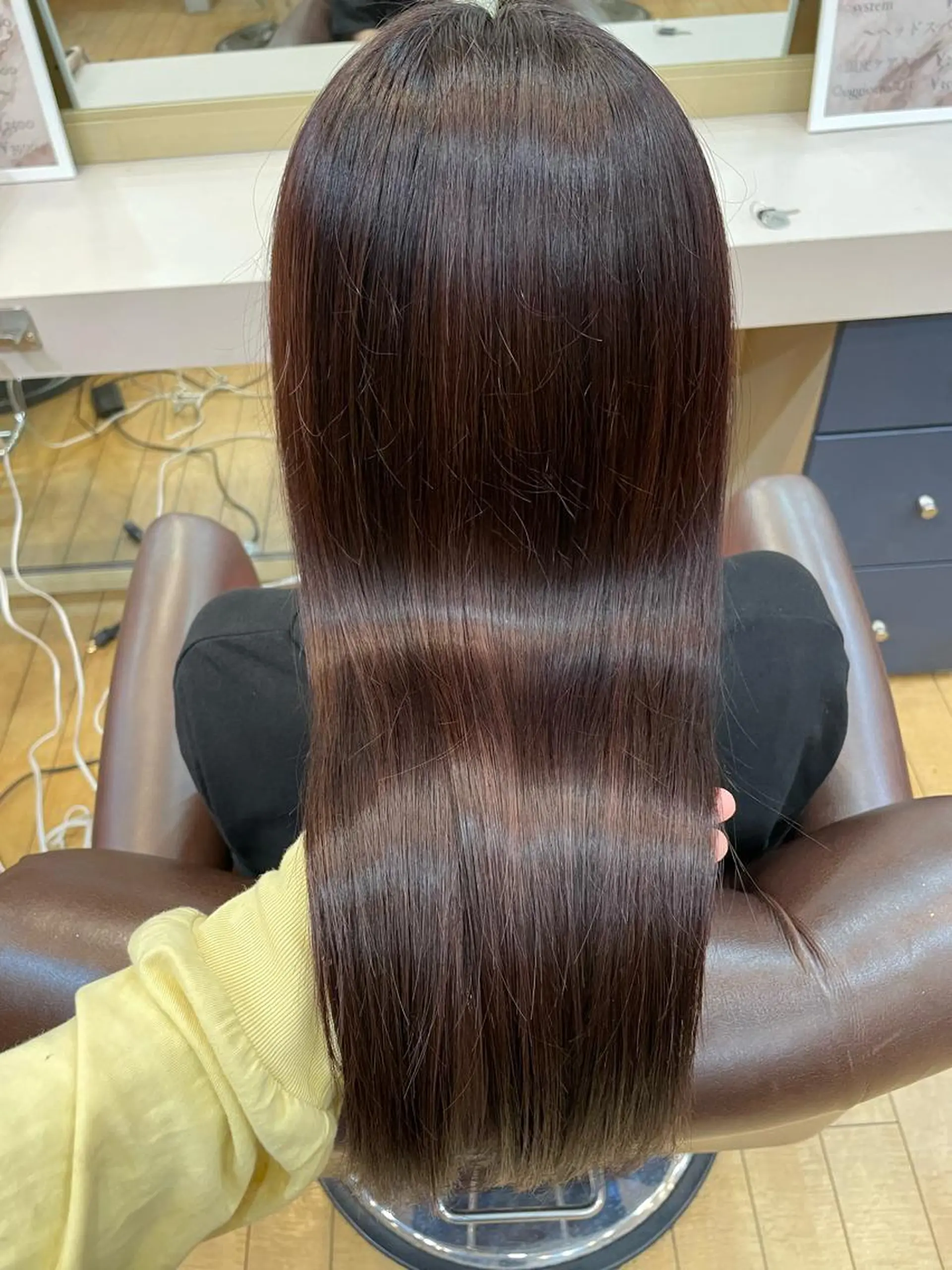 ロング トリートメント 山本 眞白のヘアスタイル