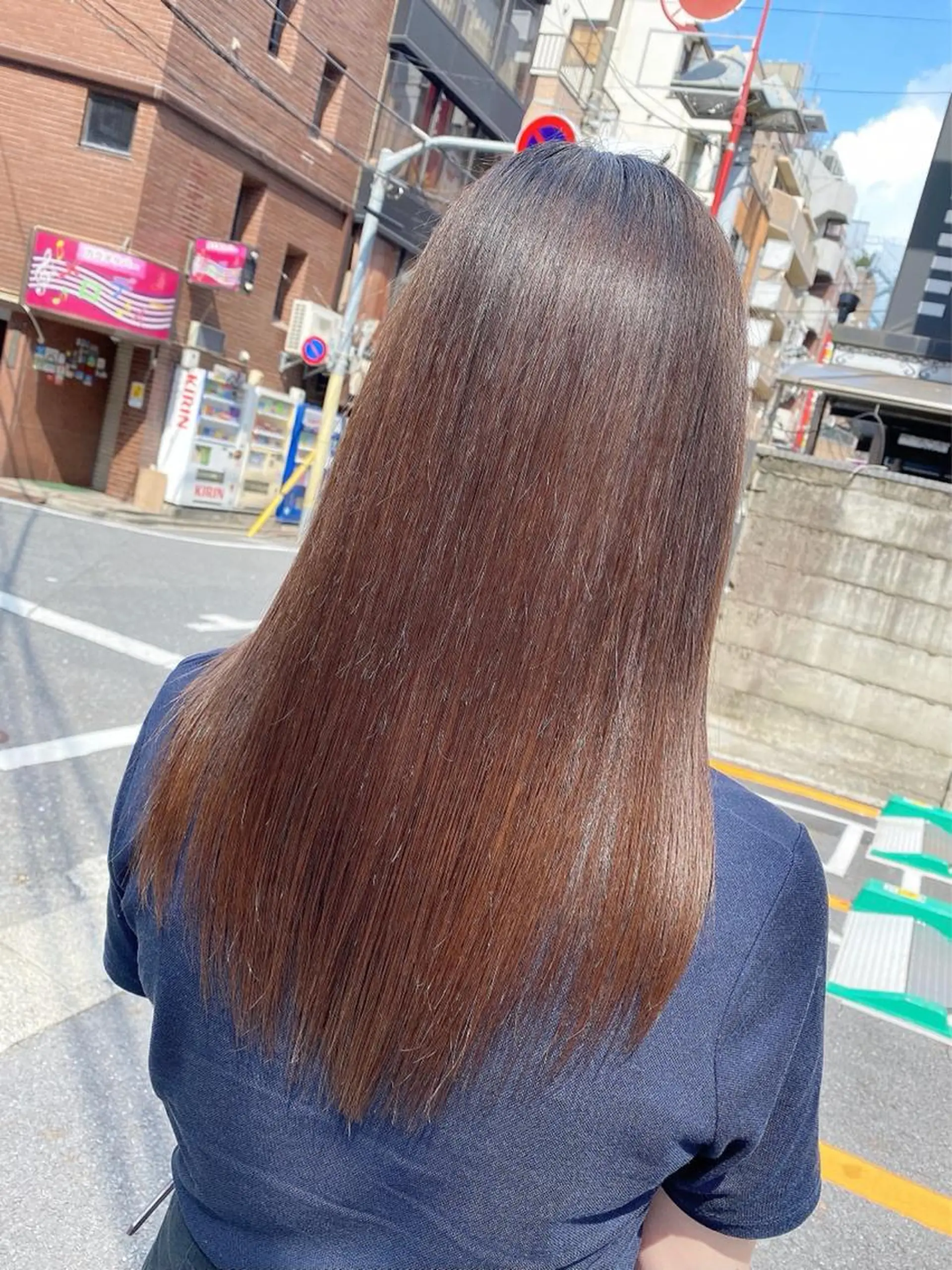 ロング 髪質改善 ロング トリートメント 酸熱トリートメント ASILE（アジール）所属・髪質改善講師 安東駿介のヘアスタイル