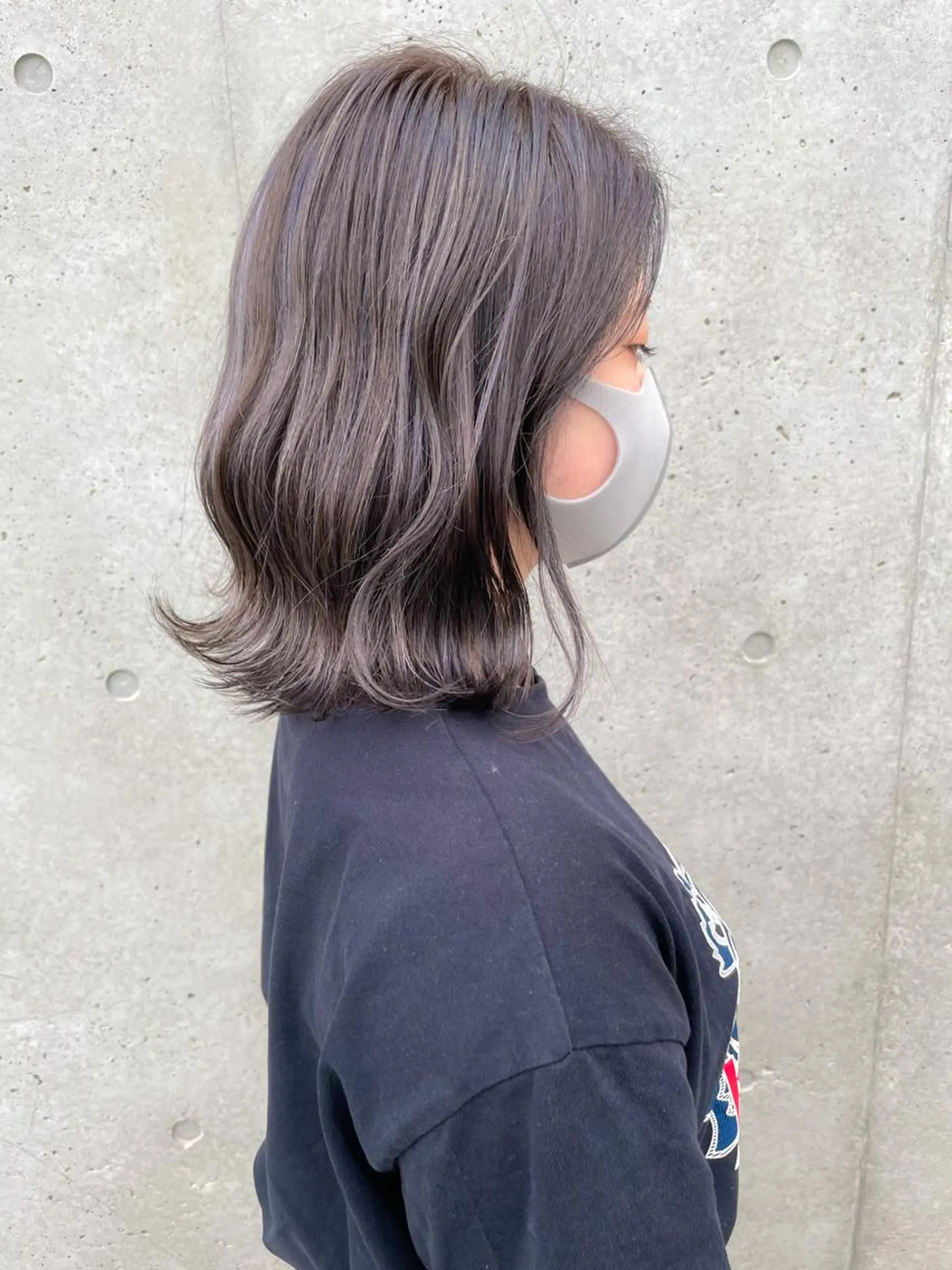 ミディアム カラー warme所属・メンズパーマ メンズ特化ryoのヘアスタイル