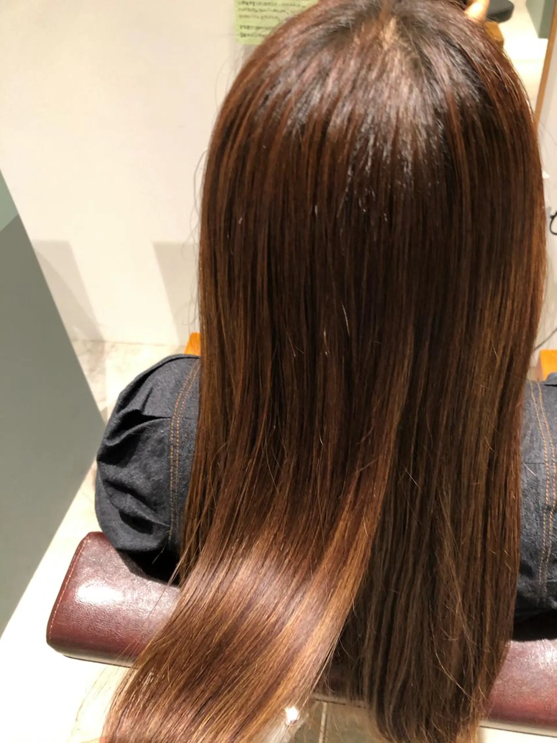 ロング 髪質改善 美髪縮毛矯正・坂田のヘアスタイル