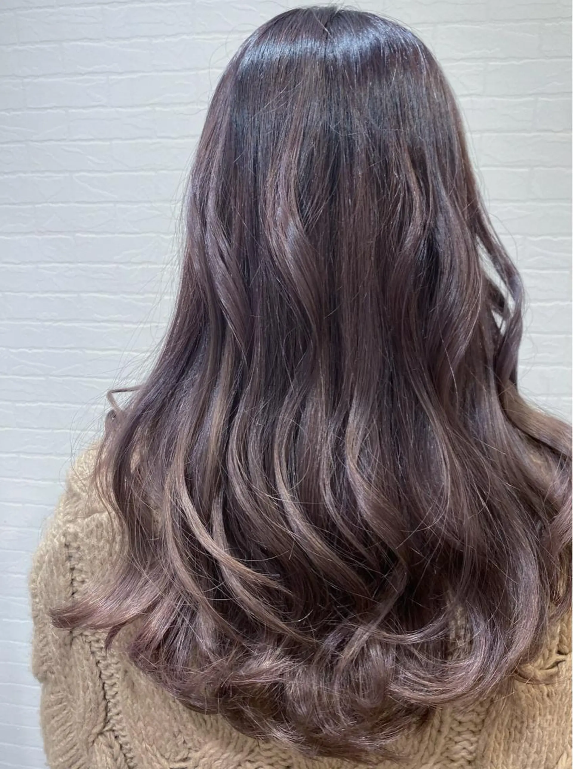 セミロング カラー パープルカラー GRANLUSSO 〜グランルッソ駅前店所属・木口 嘉美のヘアスタイル