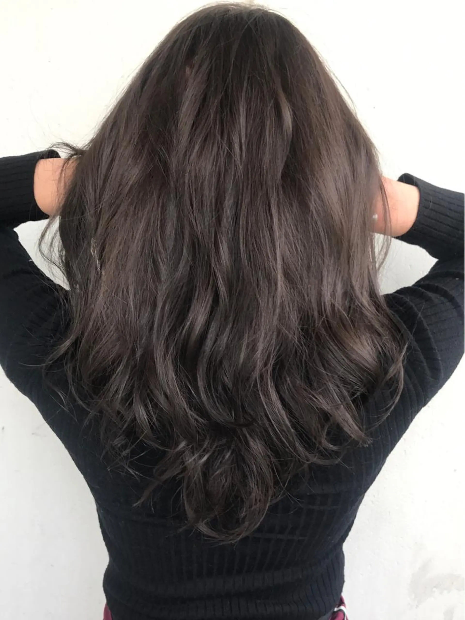 セミロング カット ヘアカラー トリートメント Fbeauty青山所属・全国から予約殺到✂️ 根本和真のヘアスタイル