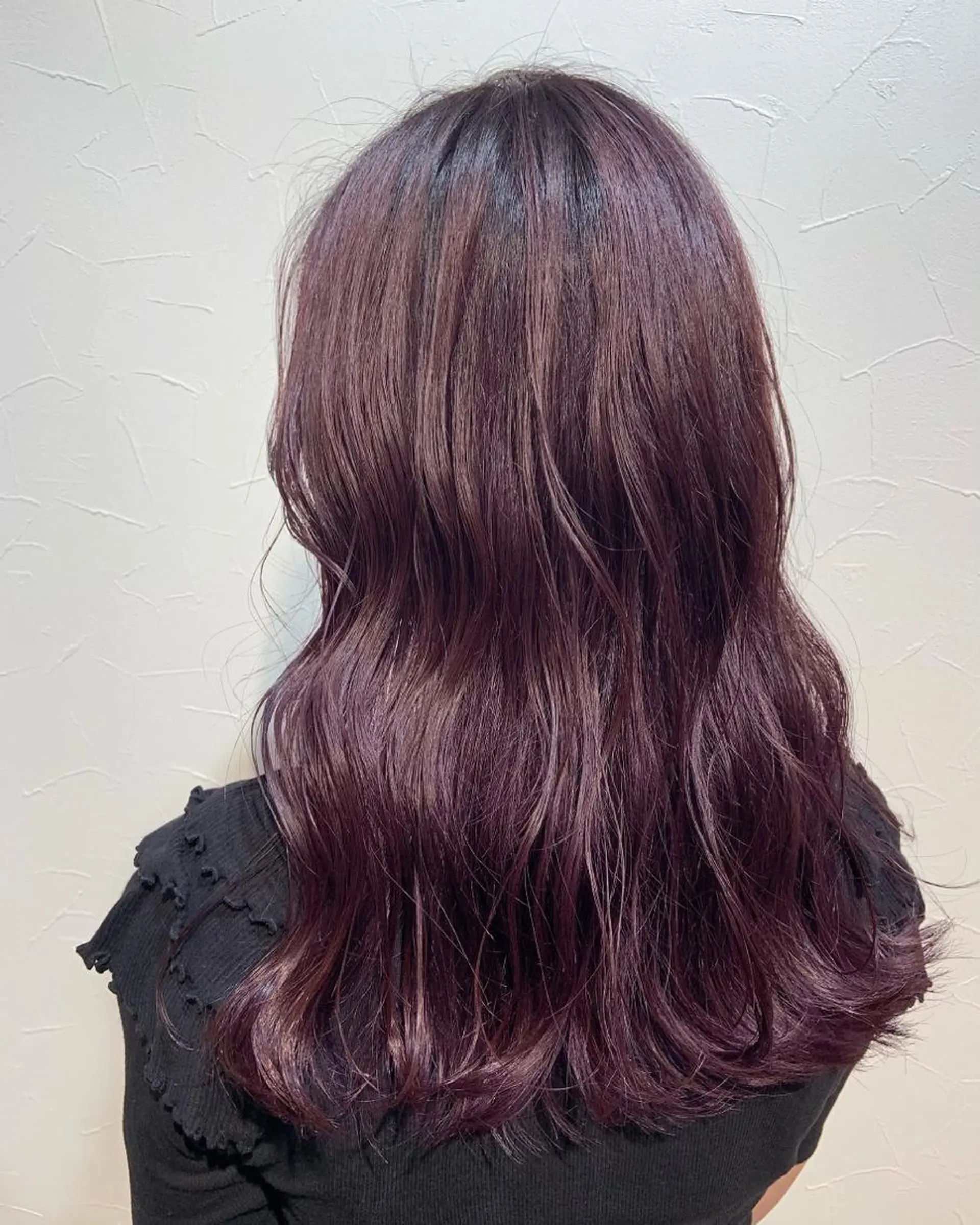 セミロング カラー ブリーチ ♡ma ki♡のヘアスタイル