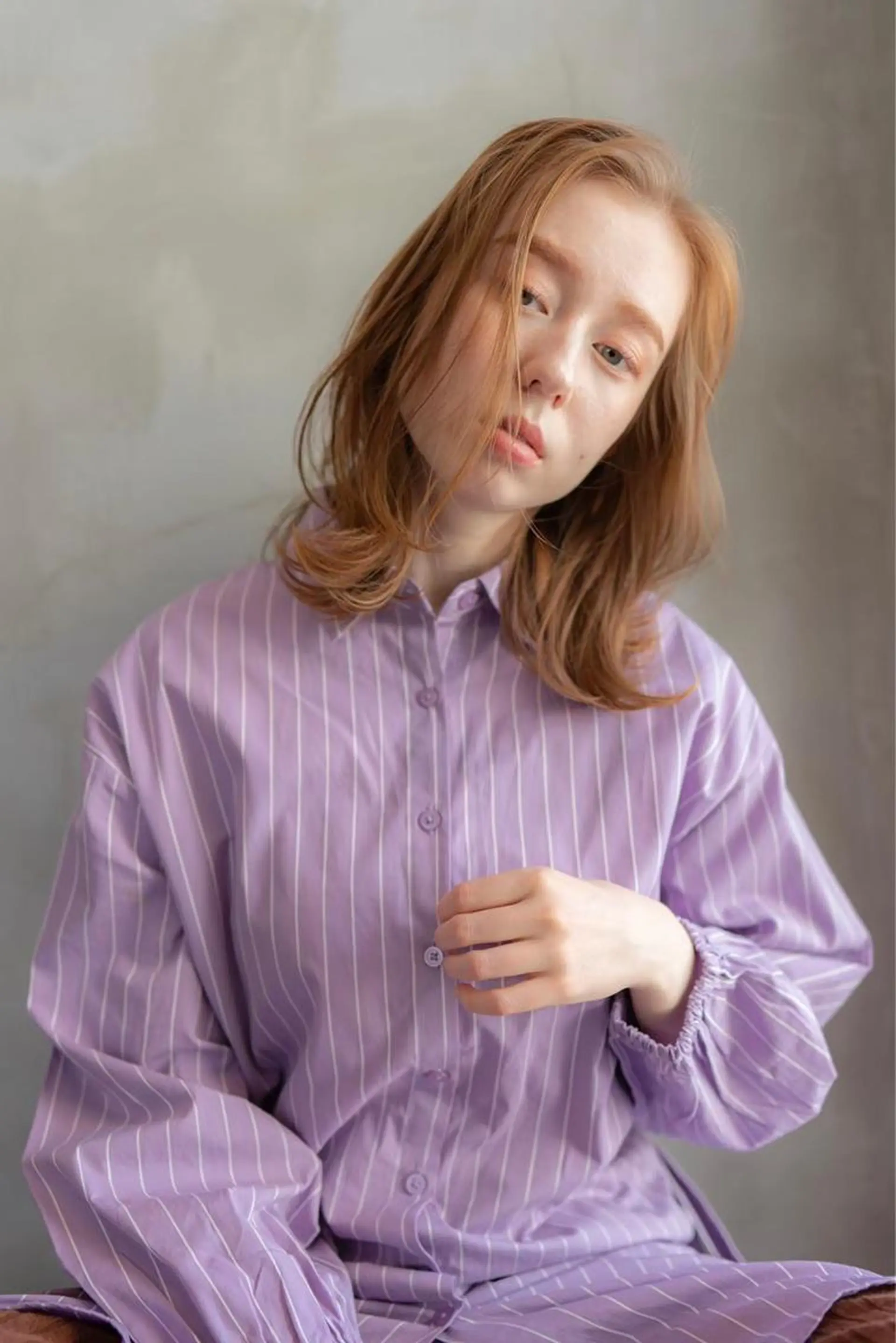 ミディアム 💘MICOTO藤沢 髪質改善ブリーチ💘のヘアスタイル