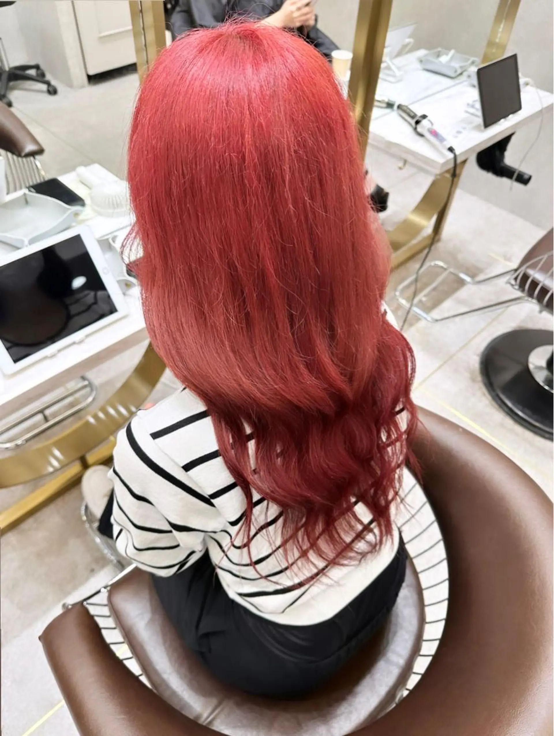 ロング カラー ヘアアレンジ バレイヤージュ ブリーチ ケアブリーチ ダブルカラー グラデーションカラー ヘアカラー トリートメント yuuto🌈 艶髪ダブルカラーのヘアスタイル