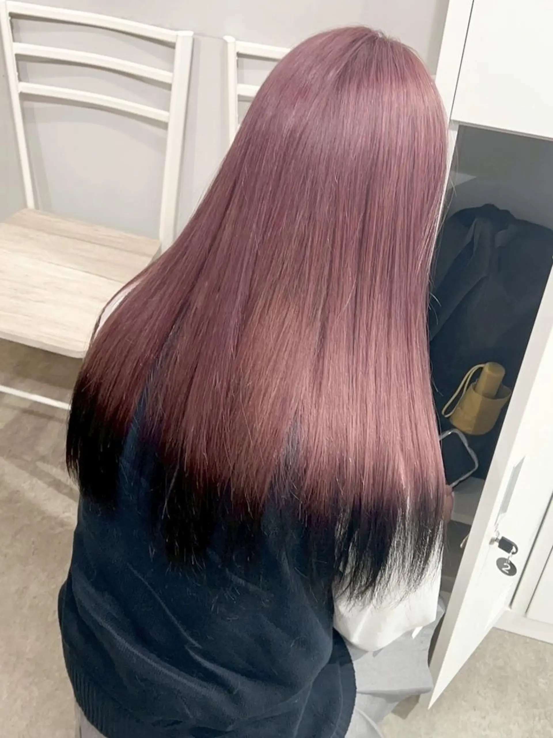 ロング カラー ブリーチ ダブルカラー ヘアカラー トリートメント ✨【公式】 juhl.横浜✨のヘアスタイル