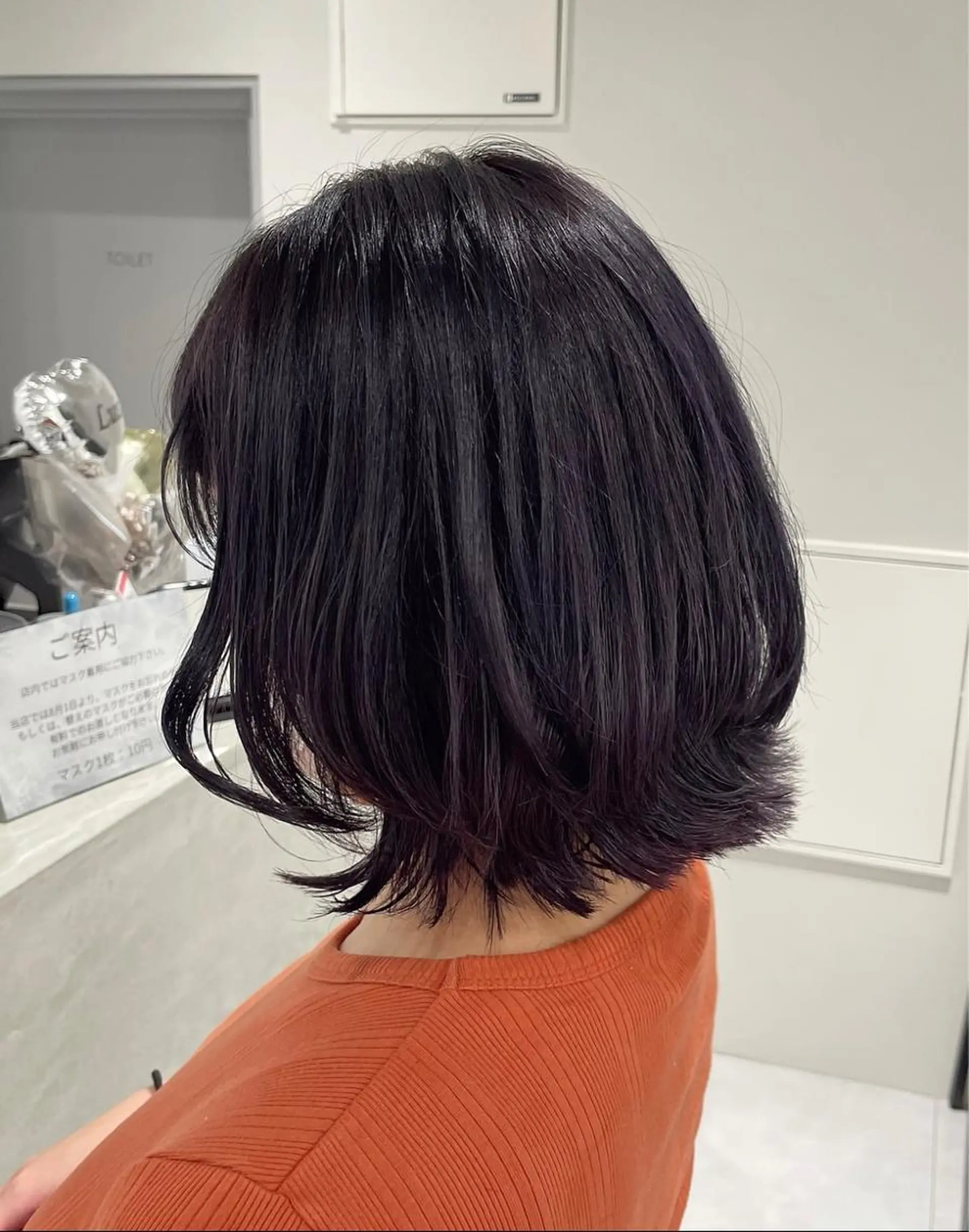 ミディアム カラー カット ヘアカラー ate.心斎橋 RYUKAのヘアスタイル
