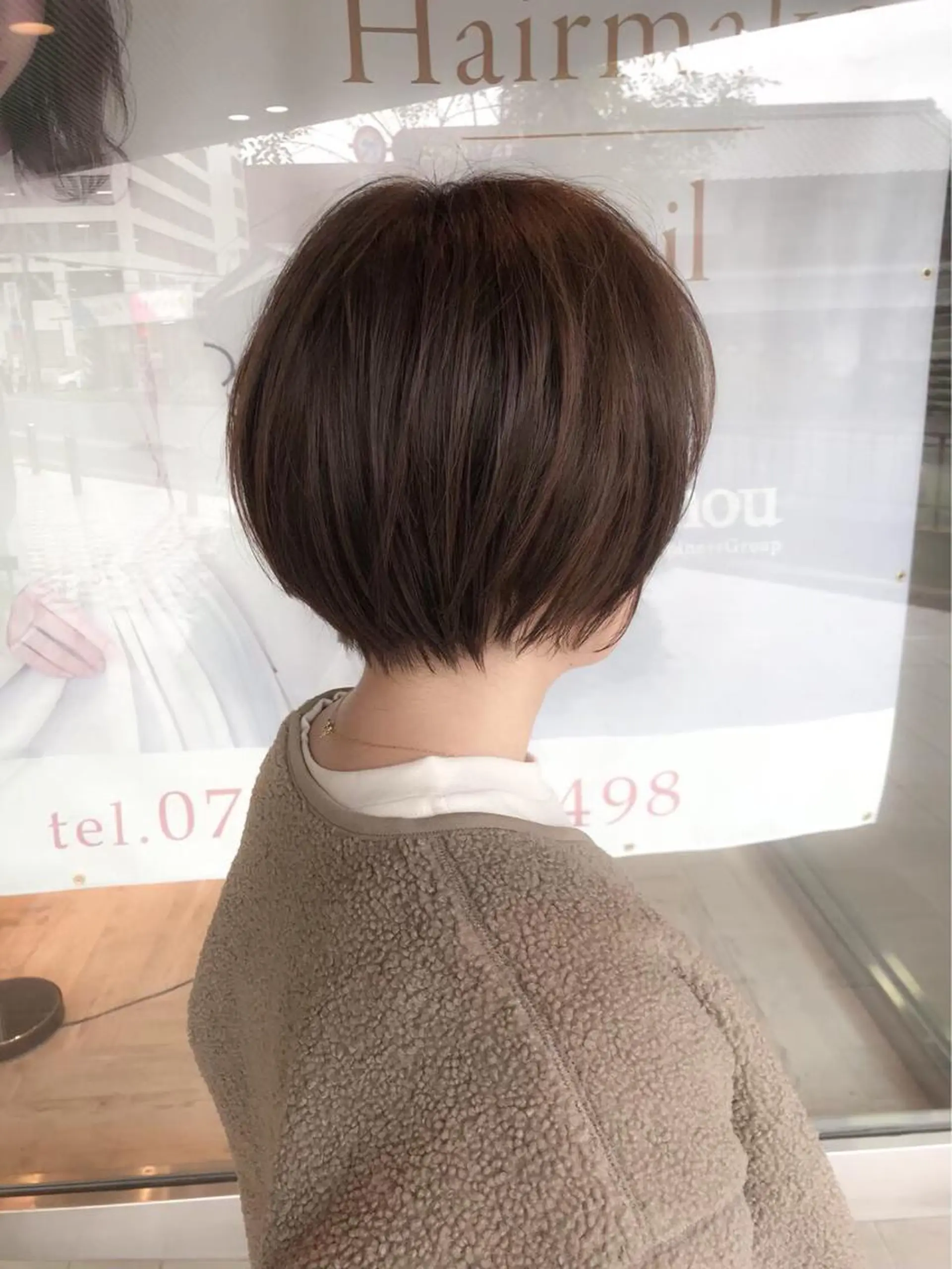 ショート 進 詩織のヘアスタイル
