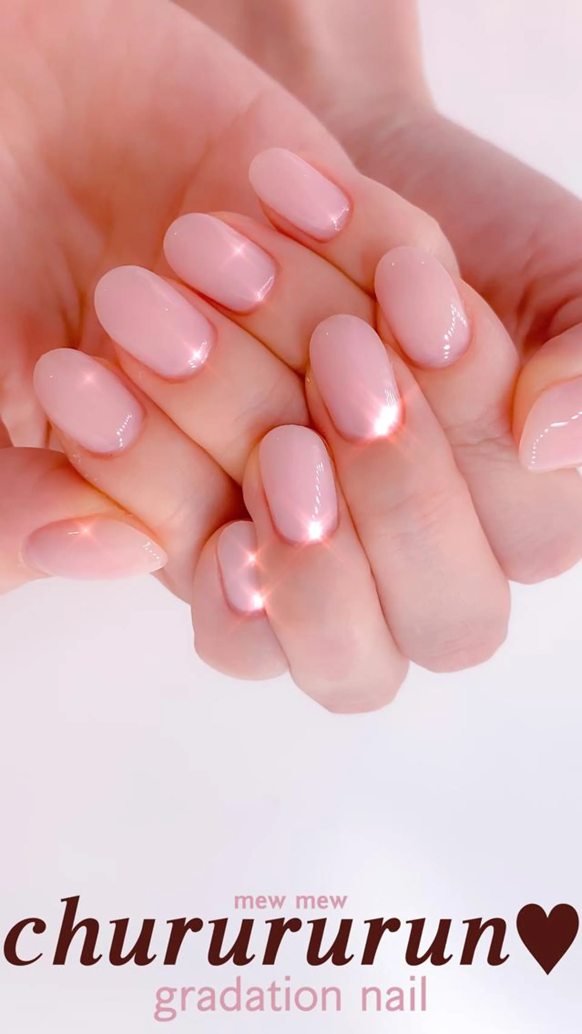 メンズ ネイル ピンク mew mew NAIL & EYEのマツエク・マツパデザイン