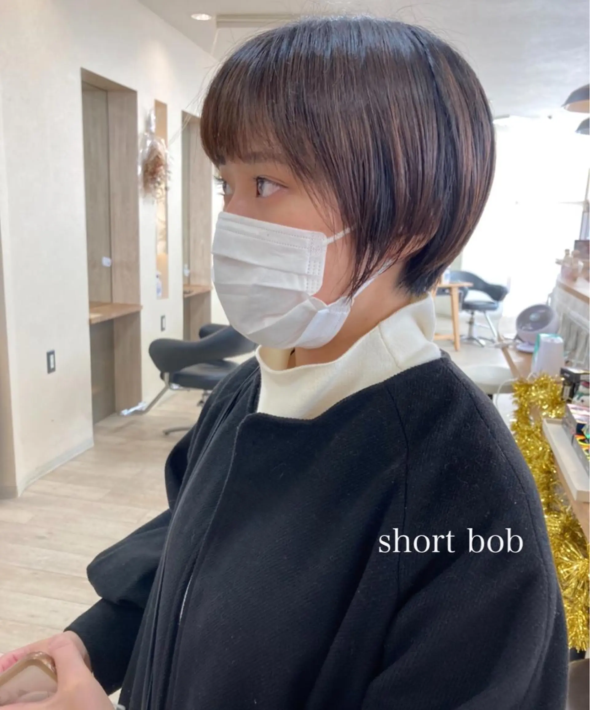 ショート 切りっぱなしボブ ショートボブ ハンサムショート ボブ ショートヘア カット トリートメント 朝がちょっと楽しくな るshort・bobのヘアスタイル