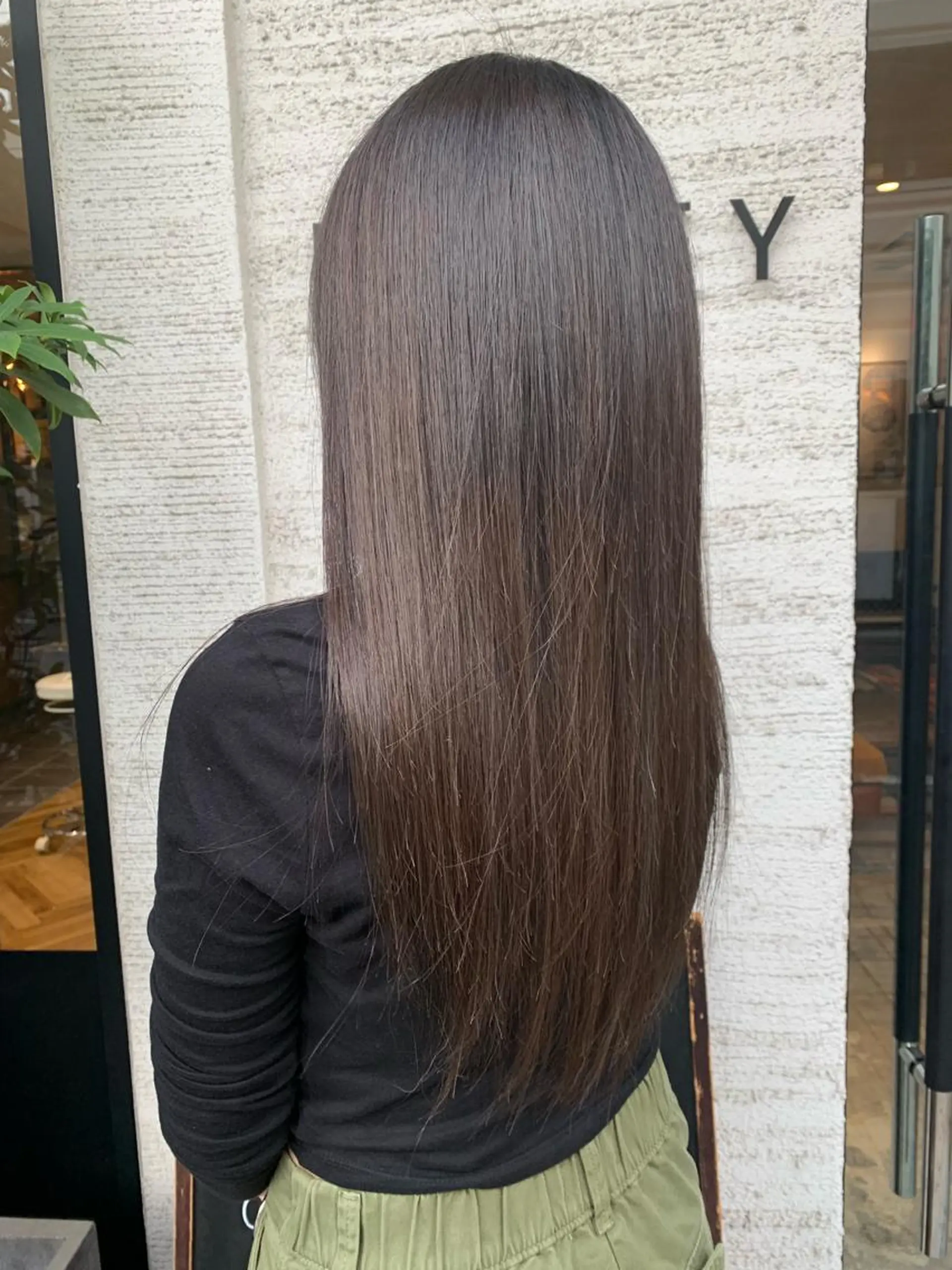 ロング トリートメント 酸熱トリートメント ハニーバイ コードのヘアスタイル