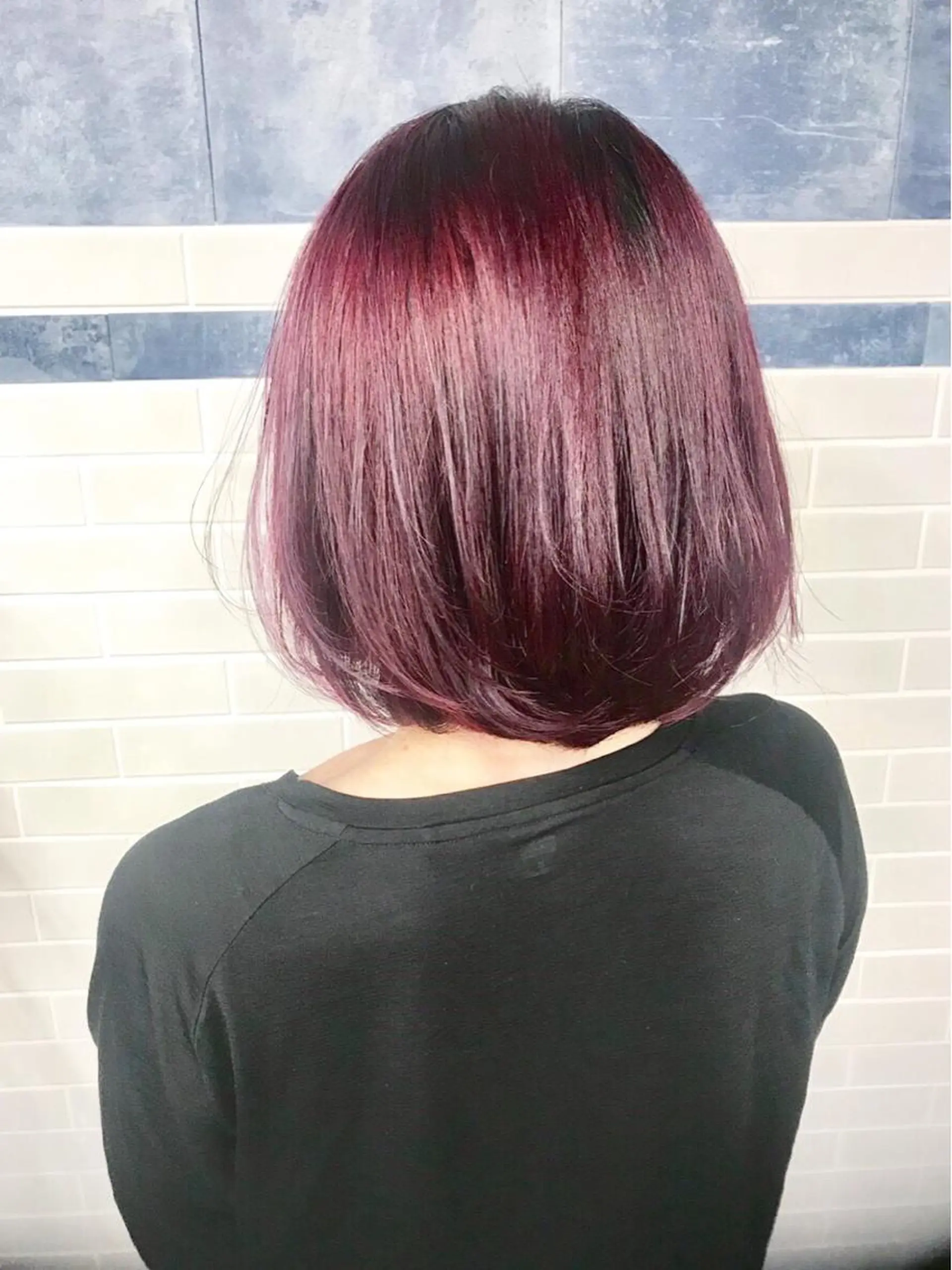 ミディアム カラー ブリーチ イルミナカラー カット ヘアカラー トリートメント ❤️Ruminate 日暮里店❤️のヘアスタイル