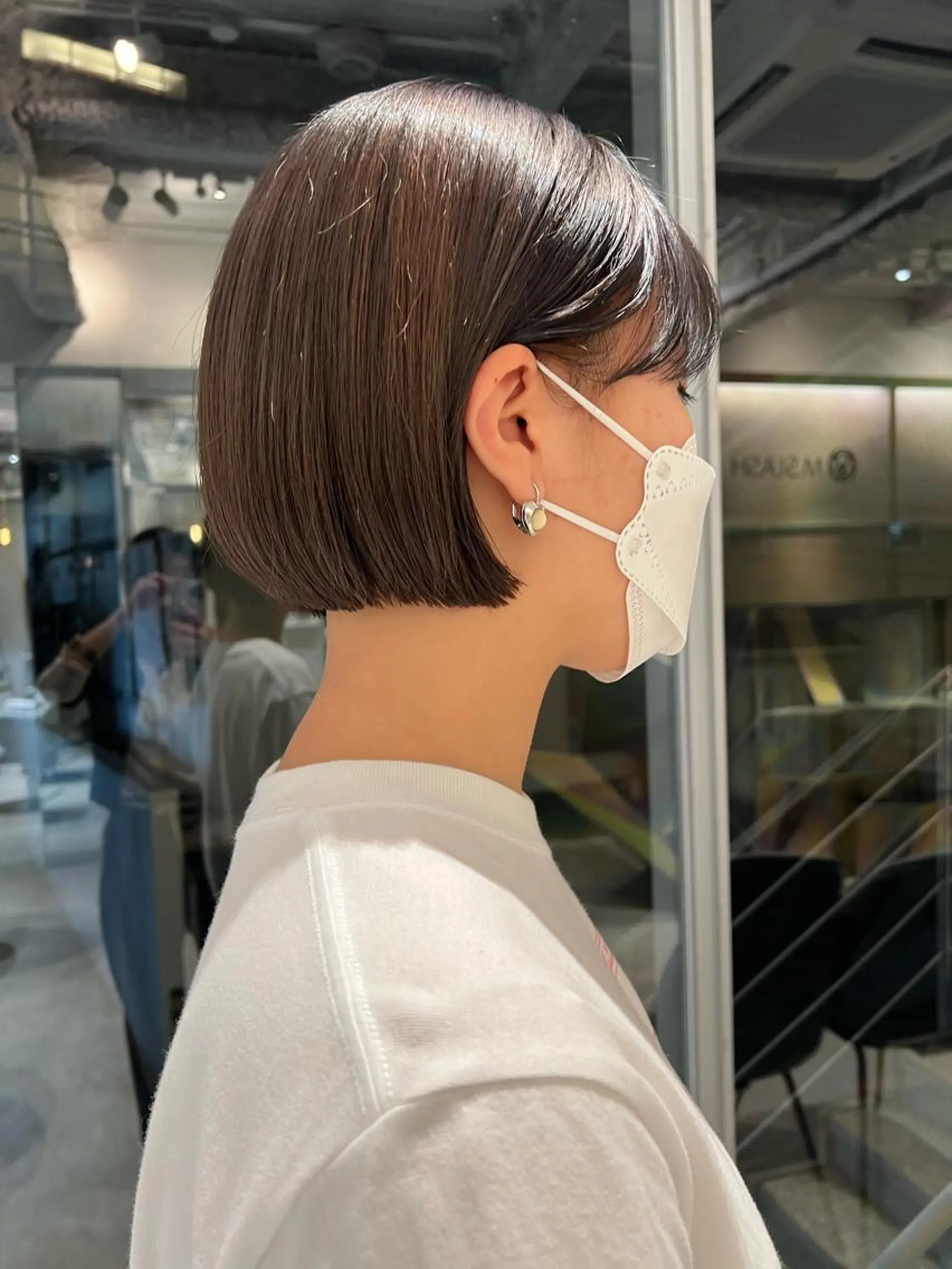 ショート カット 🩵垢抜けボブ /ミニボブ🩵しおのヘアスタイル