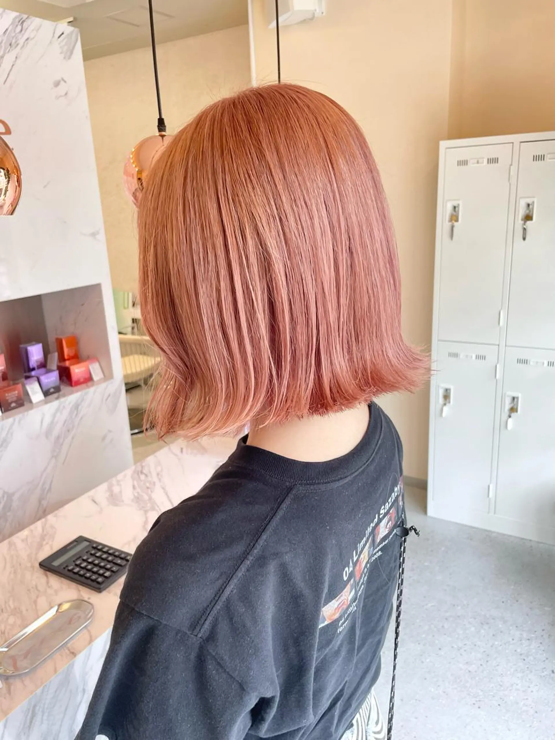 ミディアム ヘアカラー トリートメント 髪質改善✨ レイヤー得意🌈のヘアスタイル
