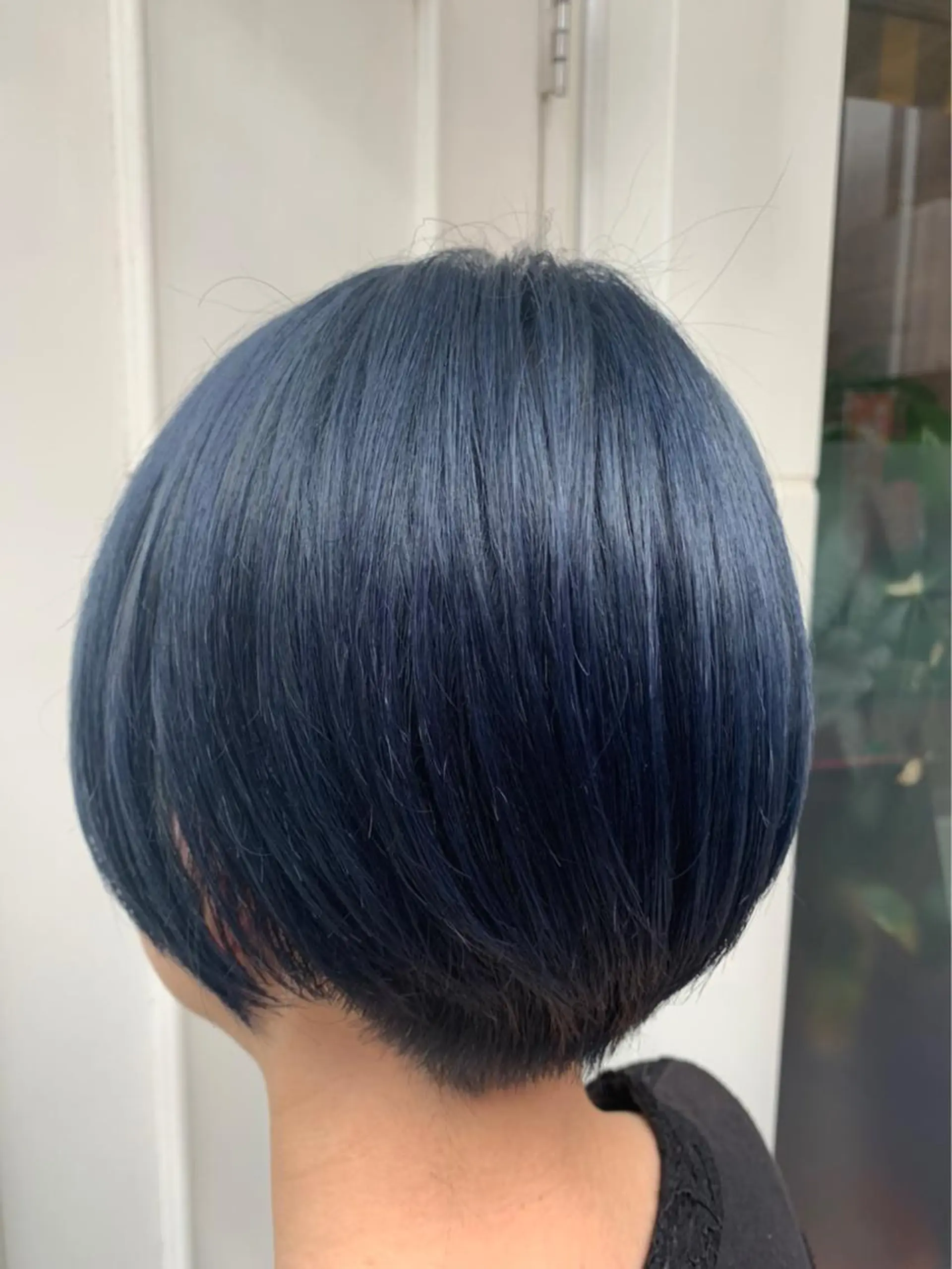 ショート カラー ブルーカラー ネイビーカラー 🫟Blanco🫟 Color&Careのヘアスタイル