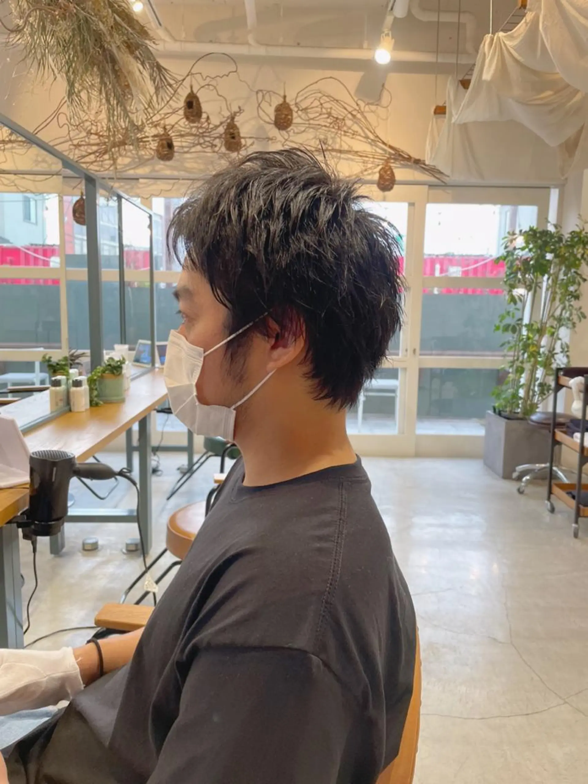 メンズ メンズウルフカット ウルフカット カット ヘッドスパ エターナル所属・髪質改善特化 谷口祐綺のヘアスタイル