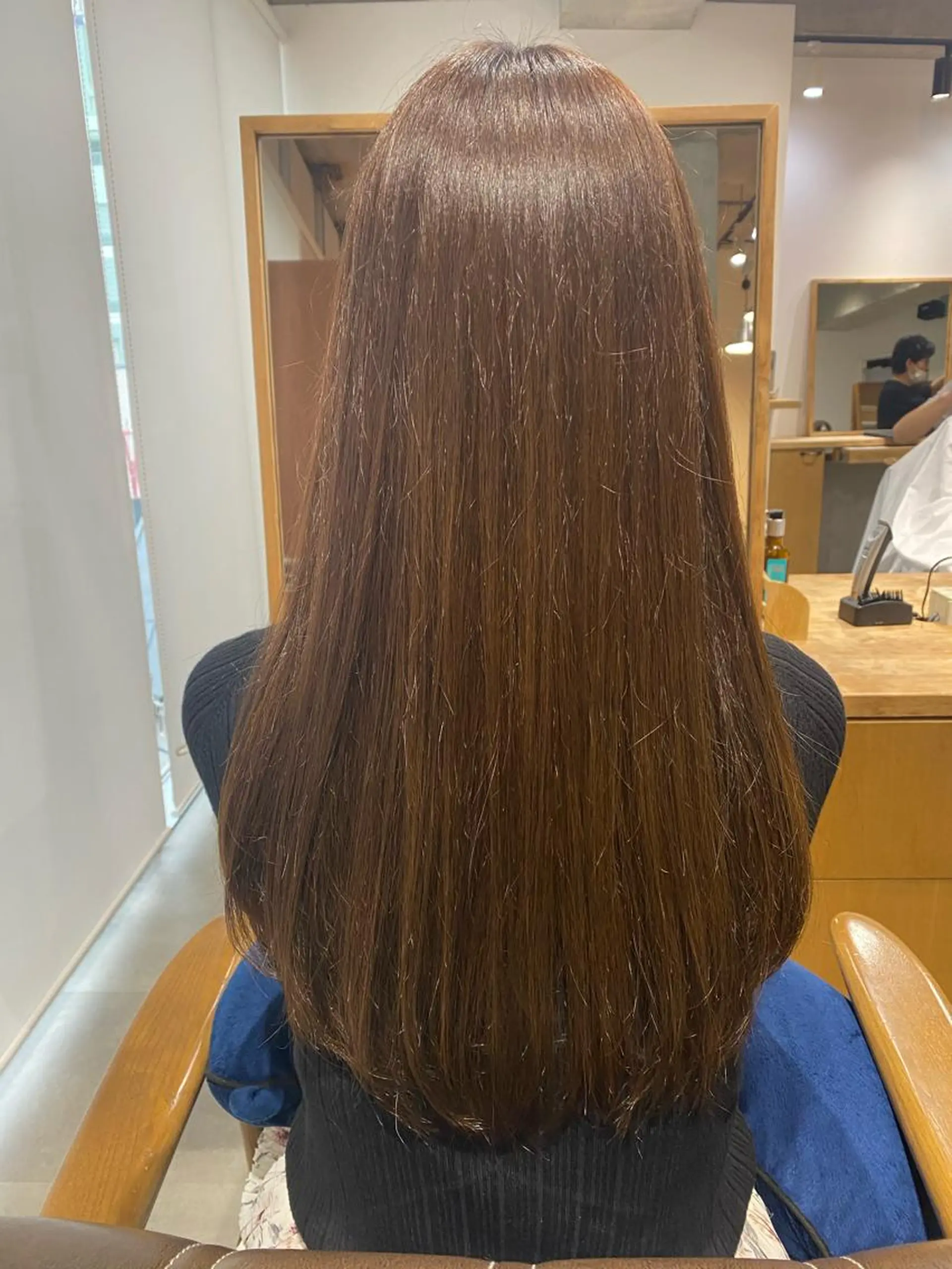 ロング カラー 縮毛矯正 Eri .のヘアスタイル