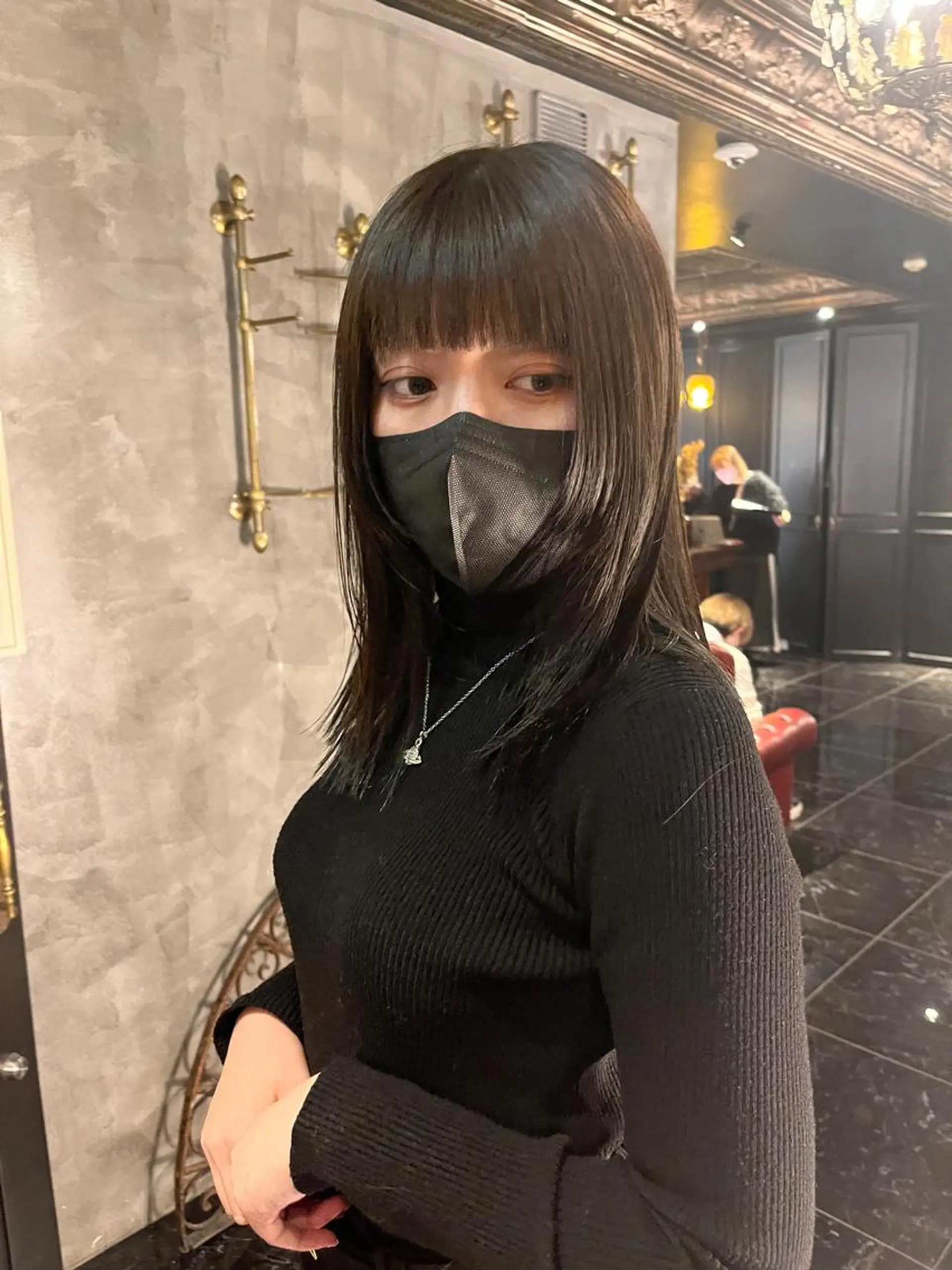 セミロング カラー HAIR MAKE  miel所属・🫧透明感カラー🫧 SHINSEIのヘアスタイル