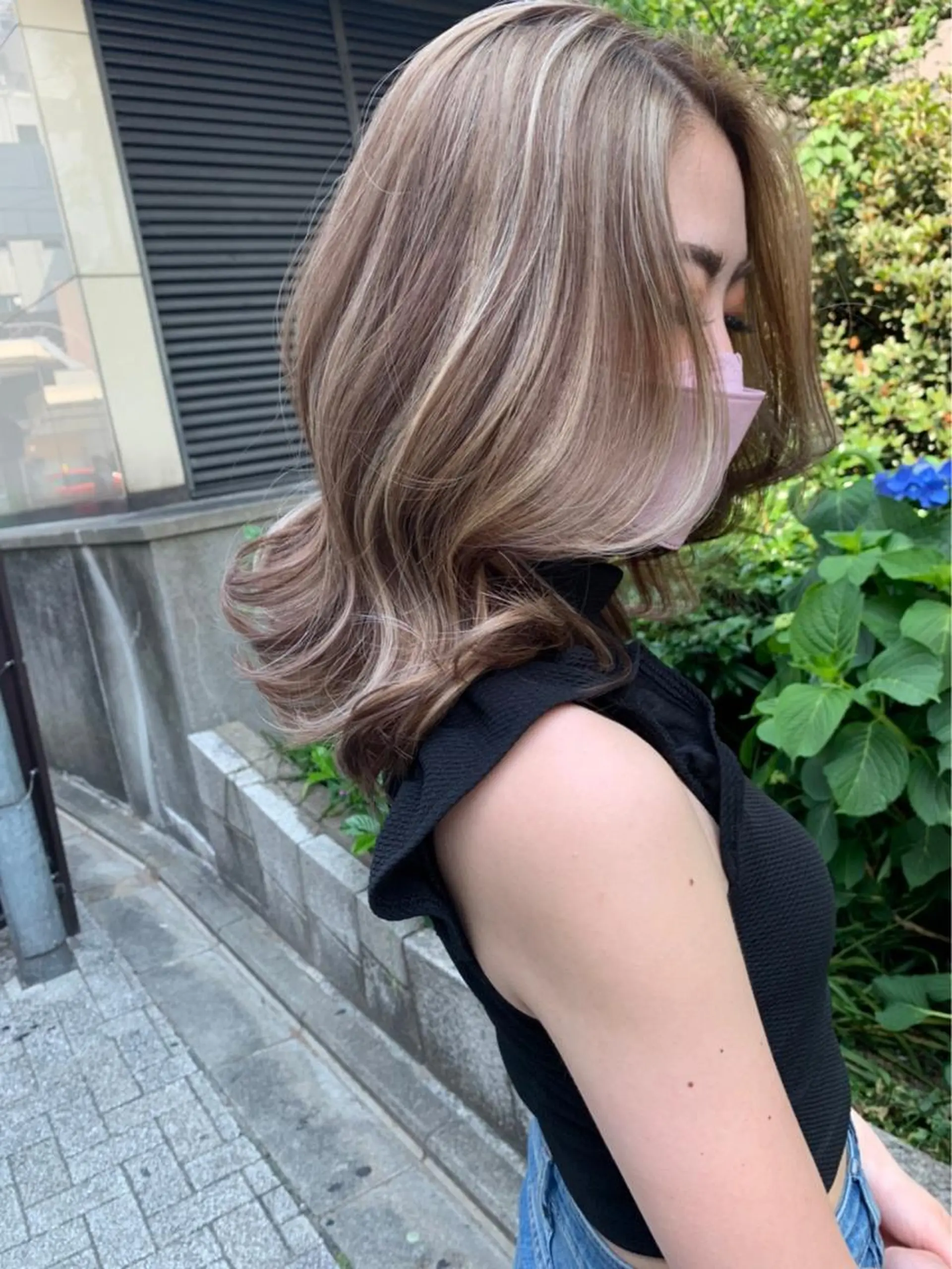 ロング ヘアセット Selene 難波店 店長SHINTANIのヘアスタイル