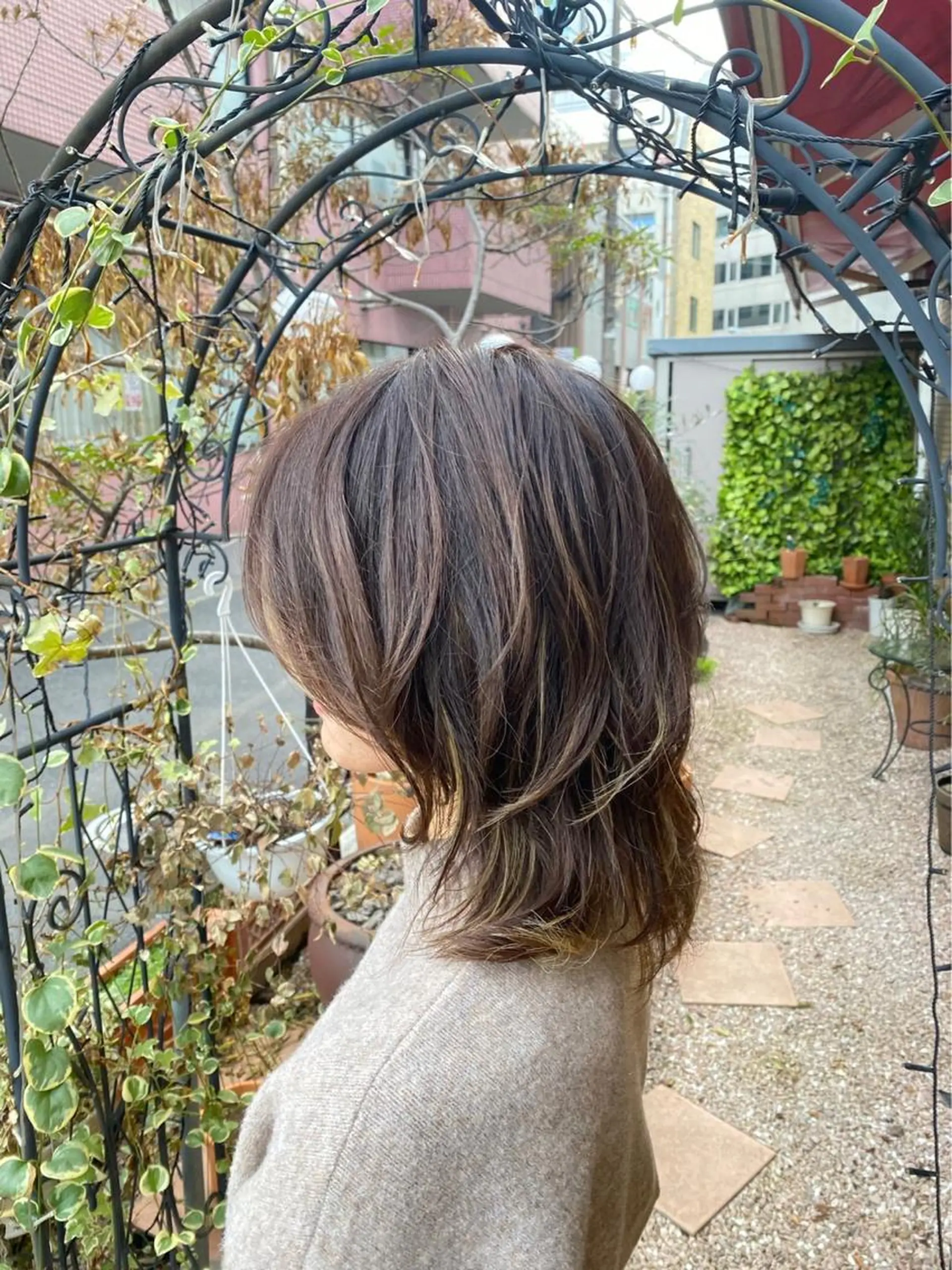 ミディアム カット ヘアカラー トリートメント 大姶良 友輝の眉毛・アイブロウイメージ