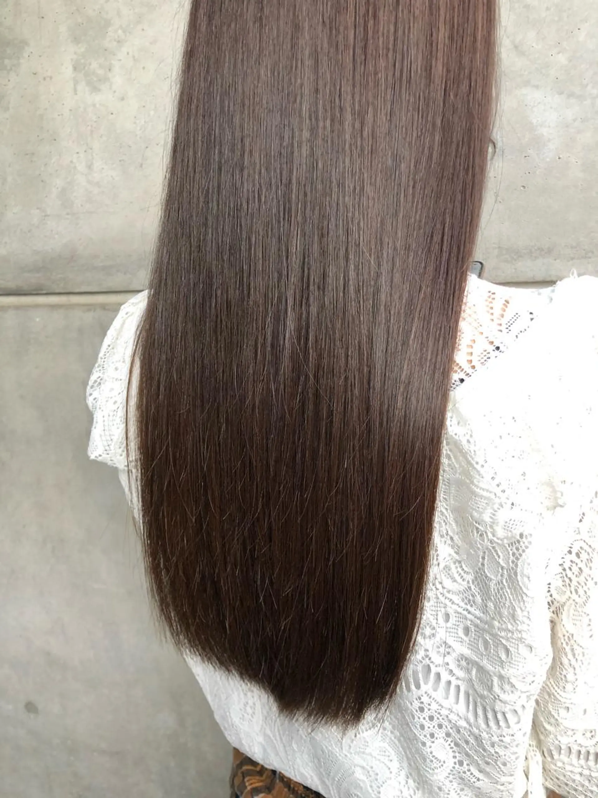 ロング カラー ヘアカラー トリートメント 新宿韓国風レイヤー カット内田智大のヘアスタイル