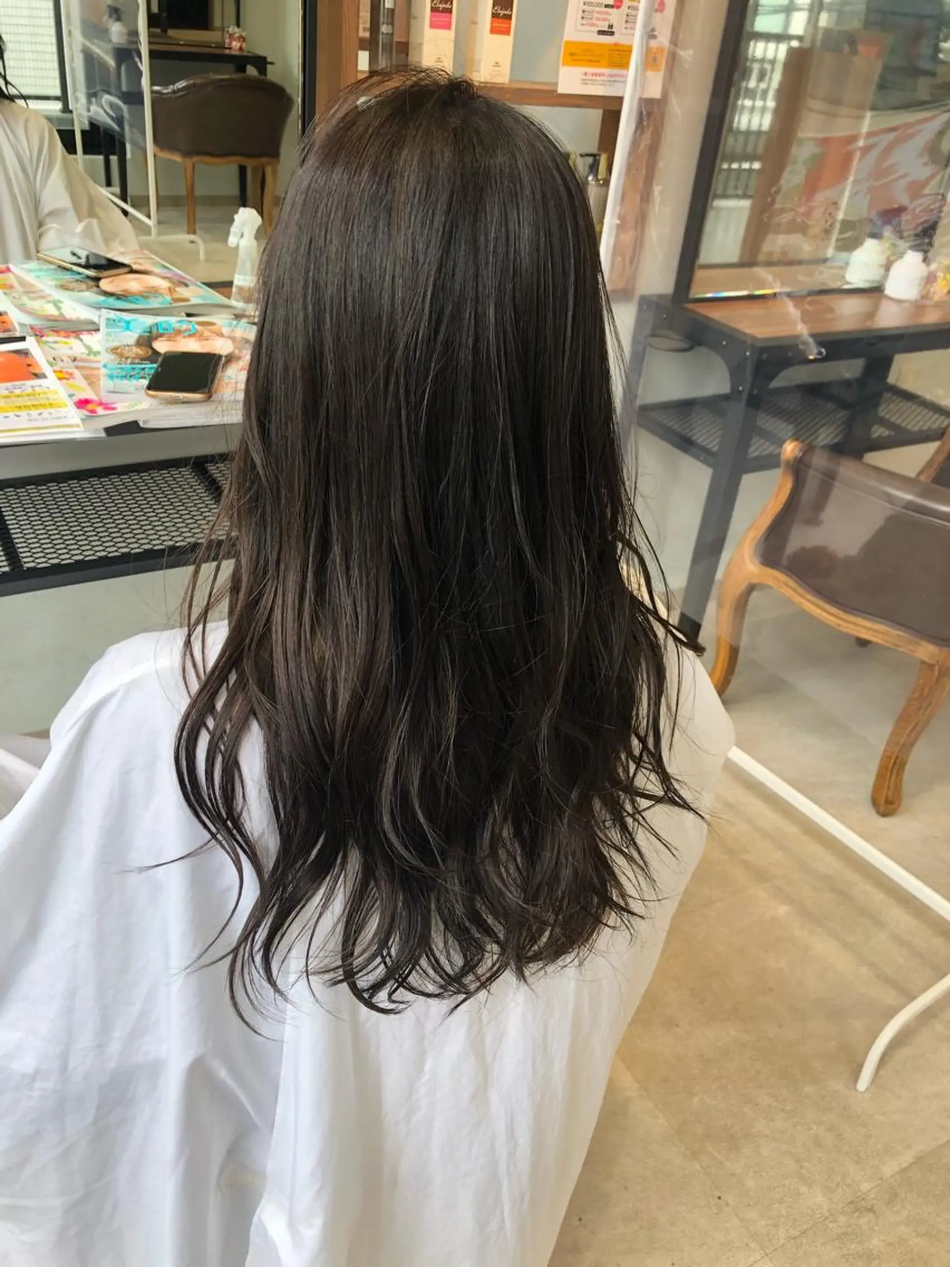 セミロング カラー 💎エクステ専門店 BIZE梅田🇰🇷のヘアスタイル