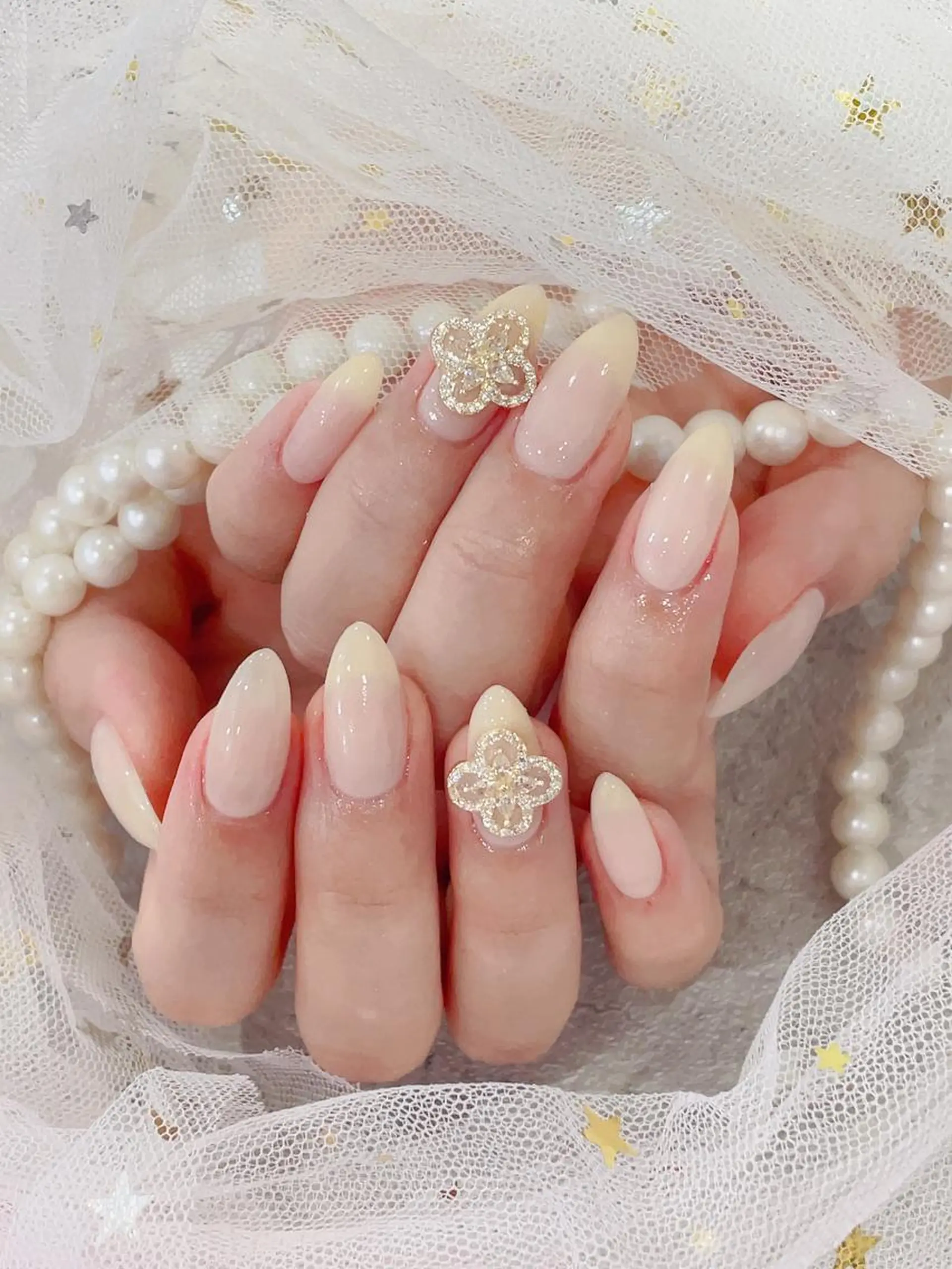 セミロング ネイル ハンドネイル cho nailのネイルデザイン