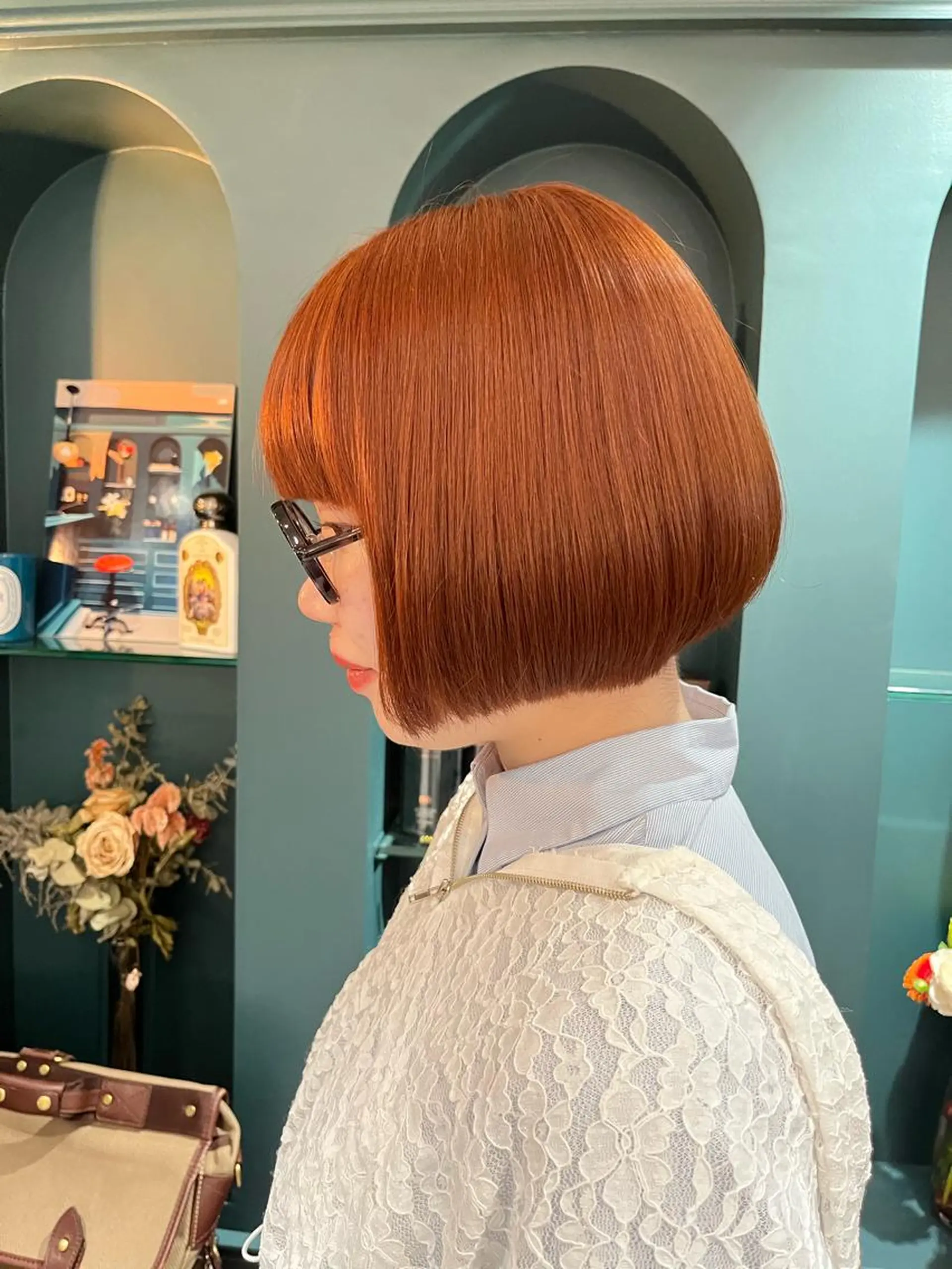 ショート カラー 🍊暖色カラー🍊 sakuraのヘアスタイル