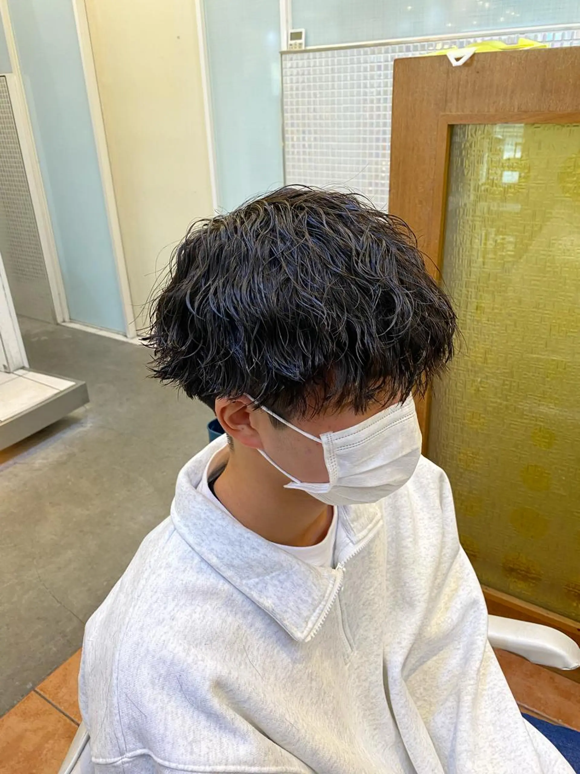 パーマ メンズ カット パーマ トリートメント メンズパーマNo.1 🔥松嶋雄大のヘアスタイル