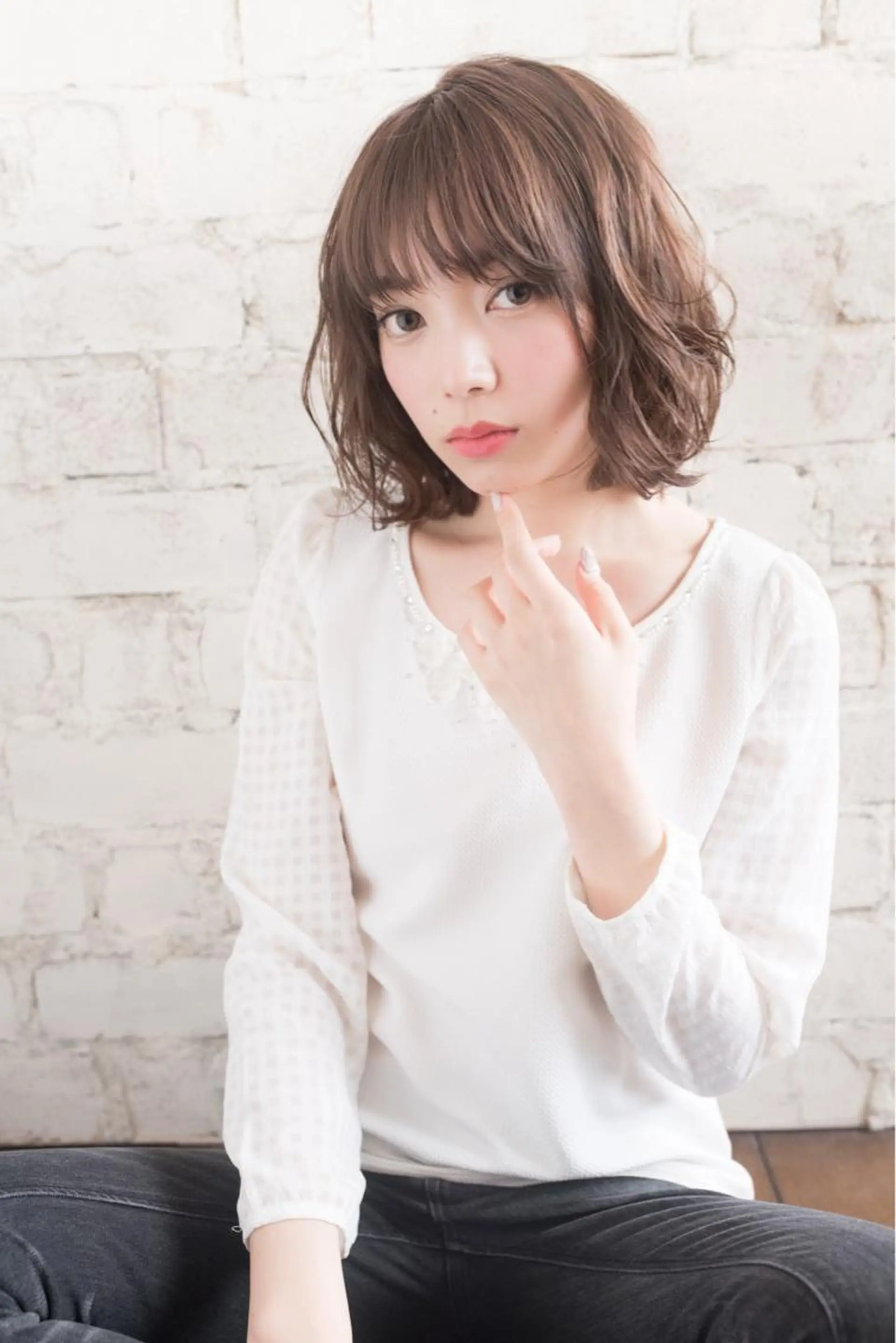 ミディアム KAMIGAMI所属・KAMIGAMI SAKAEのヘアスタイル