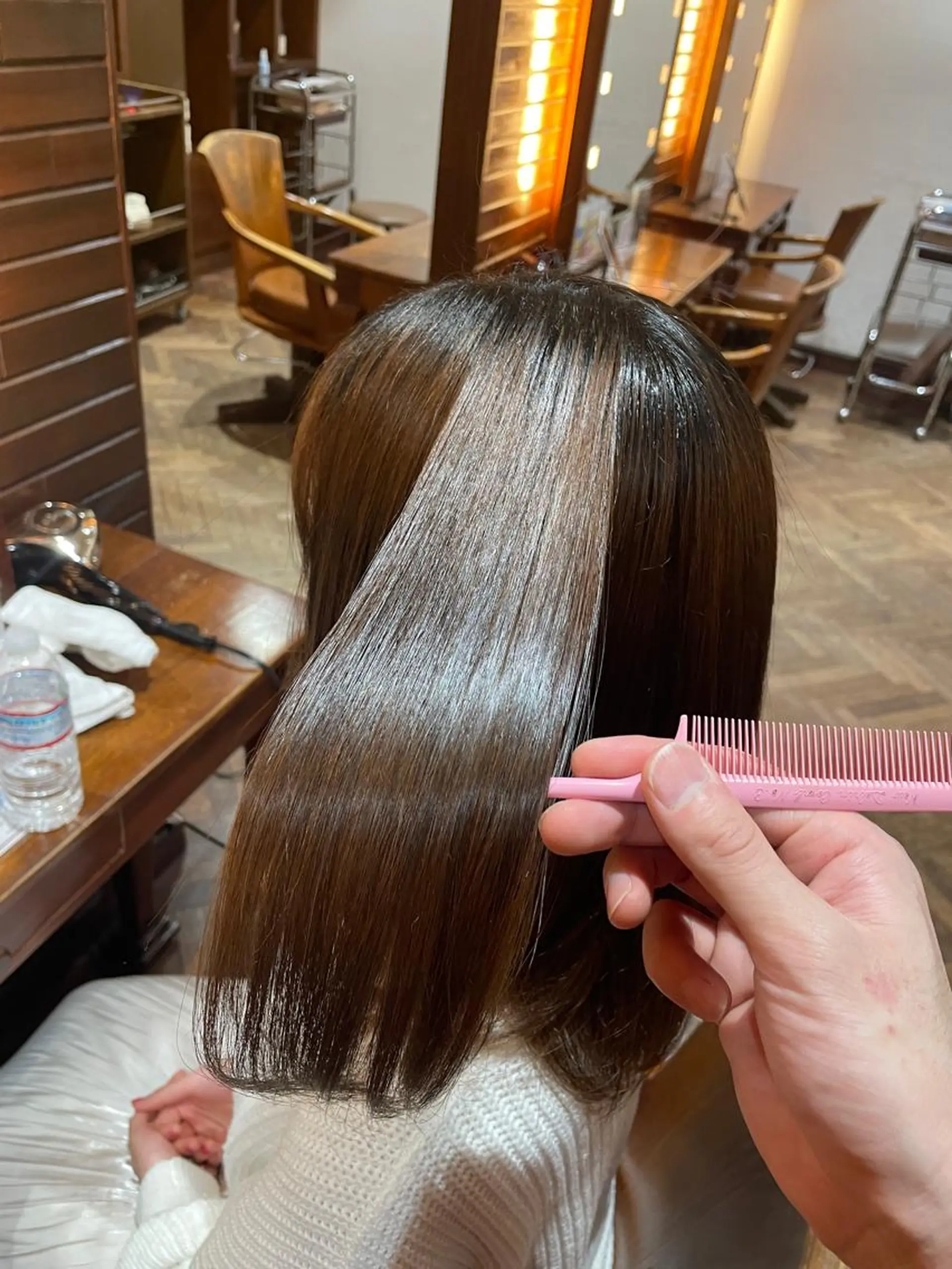 ミディアム stylist YUTOのヘアスタイル