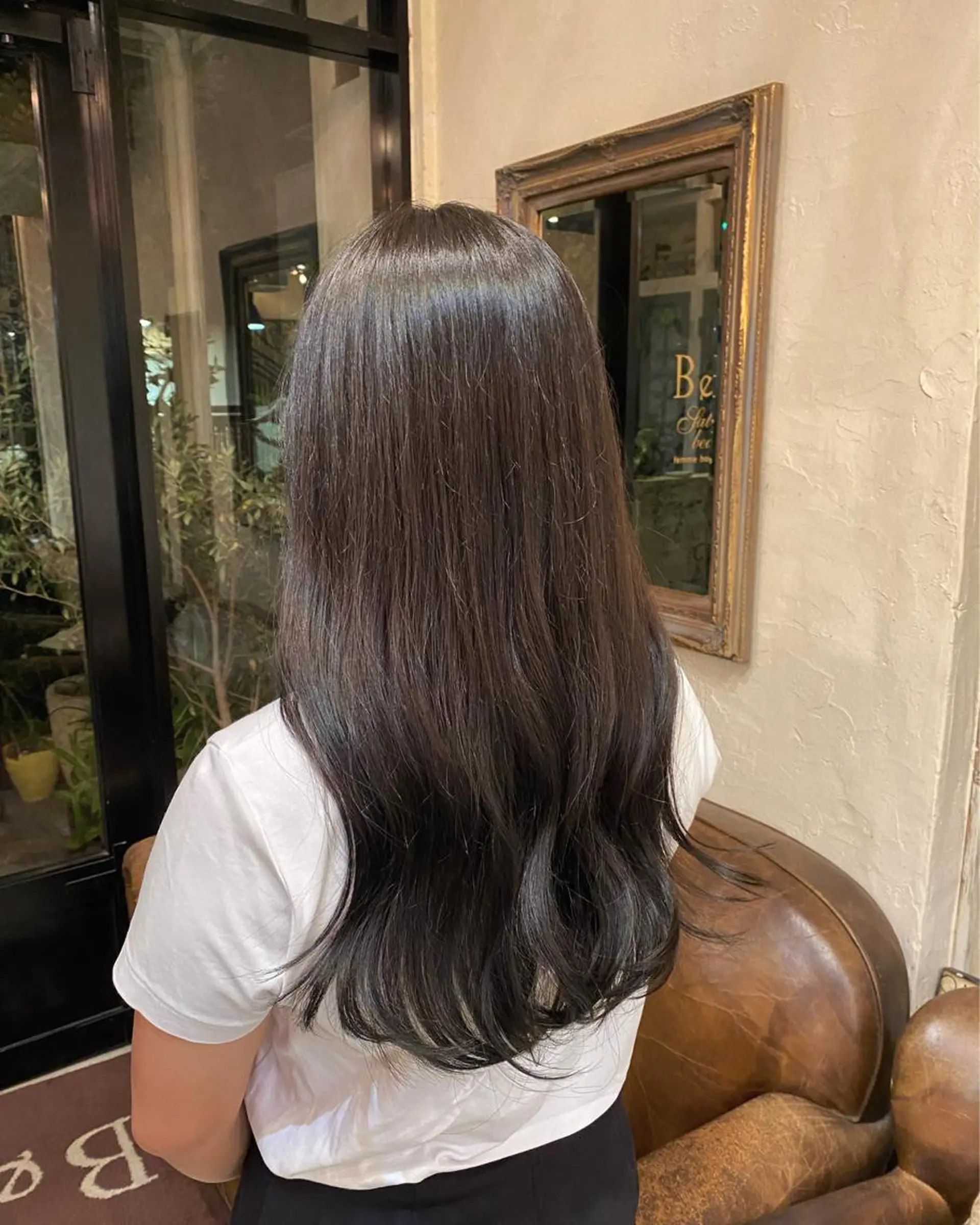 セミロング Belle 並木通り店所属・rena/ パーマ/カラーのヘアスタイル