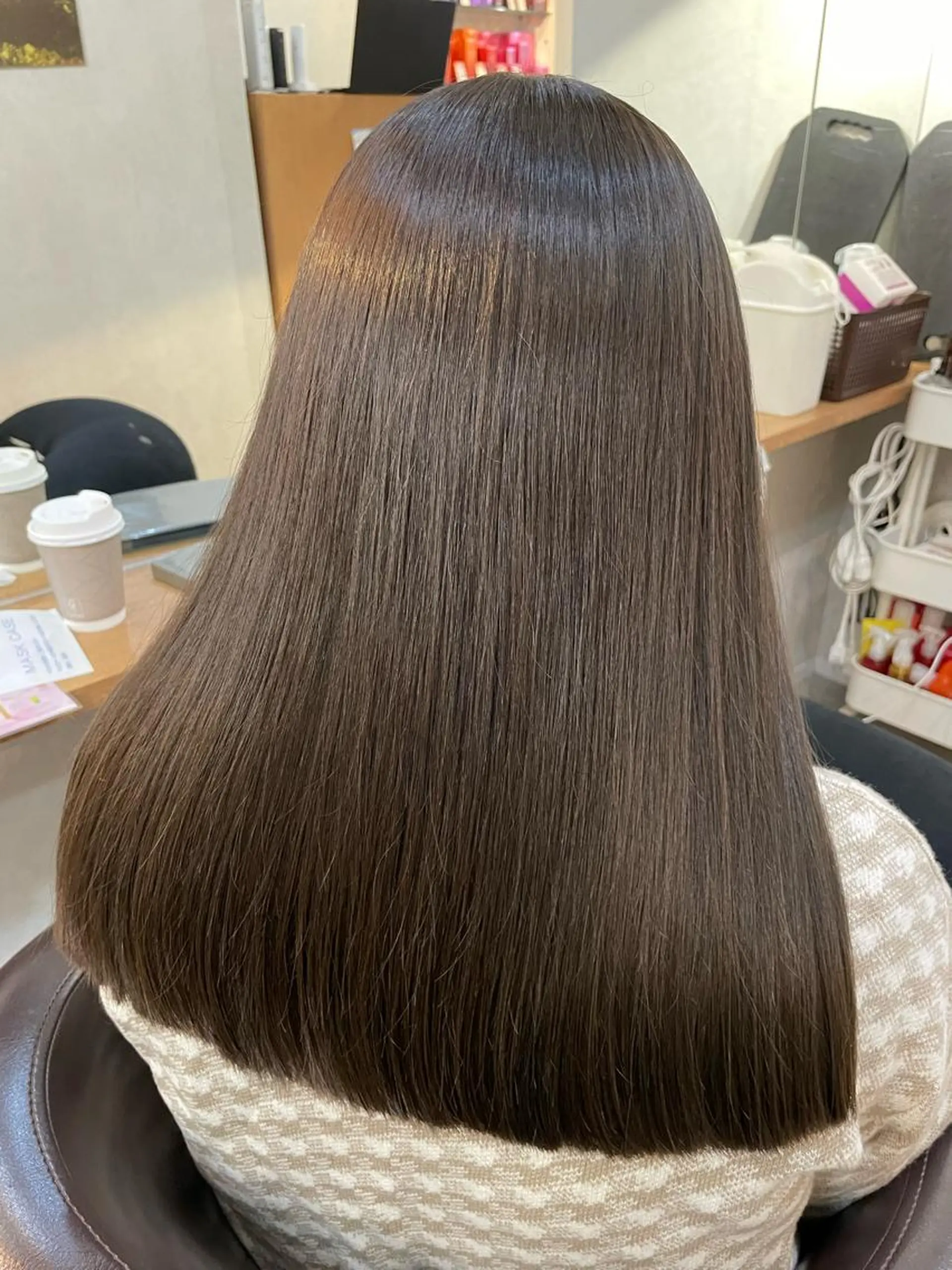 セミロング ヘアカラー トレンド透明感カラー 大貫 昂涼 🐹のヘアスタイル
