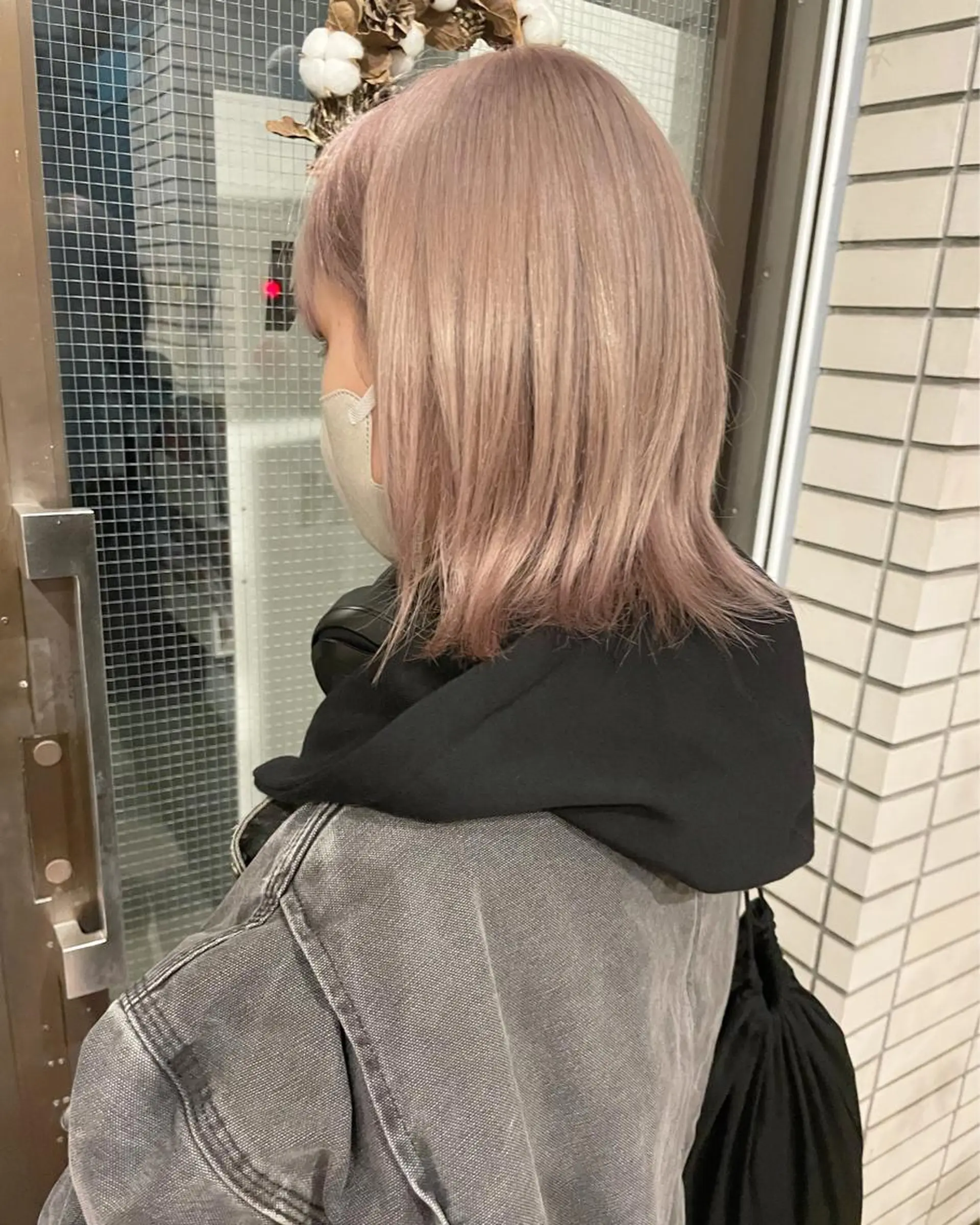 ミディアム カラー ベージュカラー 透明感カラー ピンクカラー ピンクベージュ ヘアカラー 2nd所属・🤍2nd🤍田所 美希のヘアスタイル