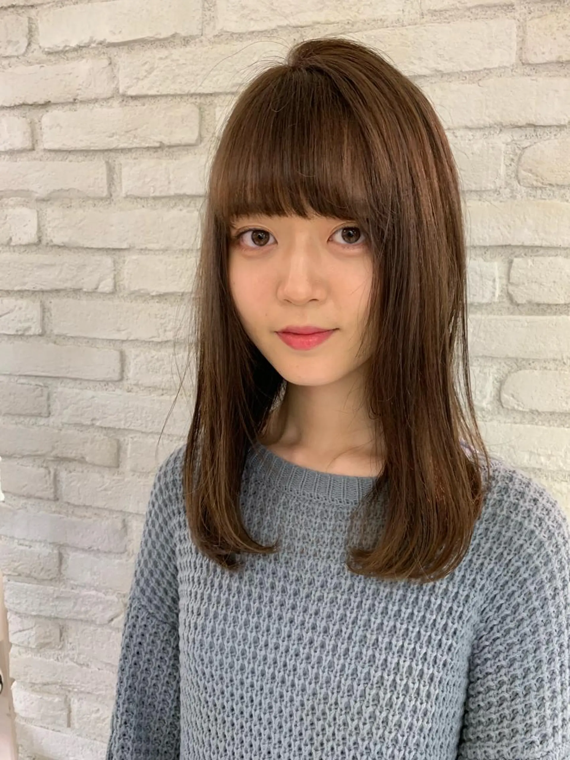 セミロング カラー パーマ ヘアアレンジ ネイル マツエク・マツパ ヘアカラー トリートメント ヘアセット レイヤー&カラー 人気美容師倉崎涼のヘアスタイル