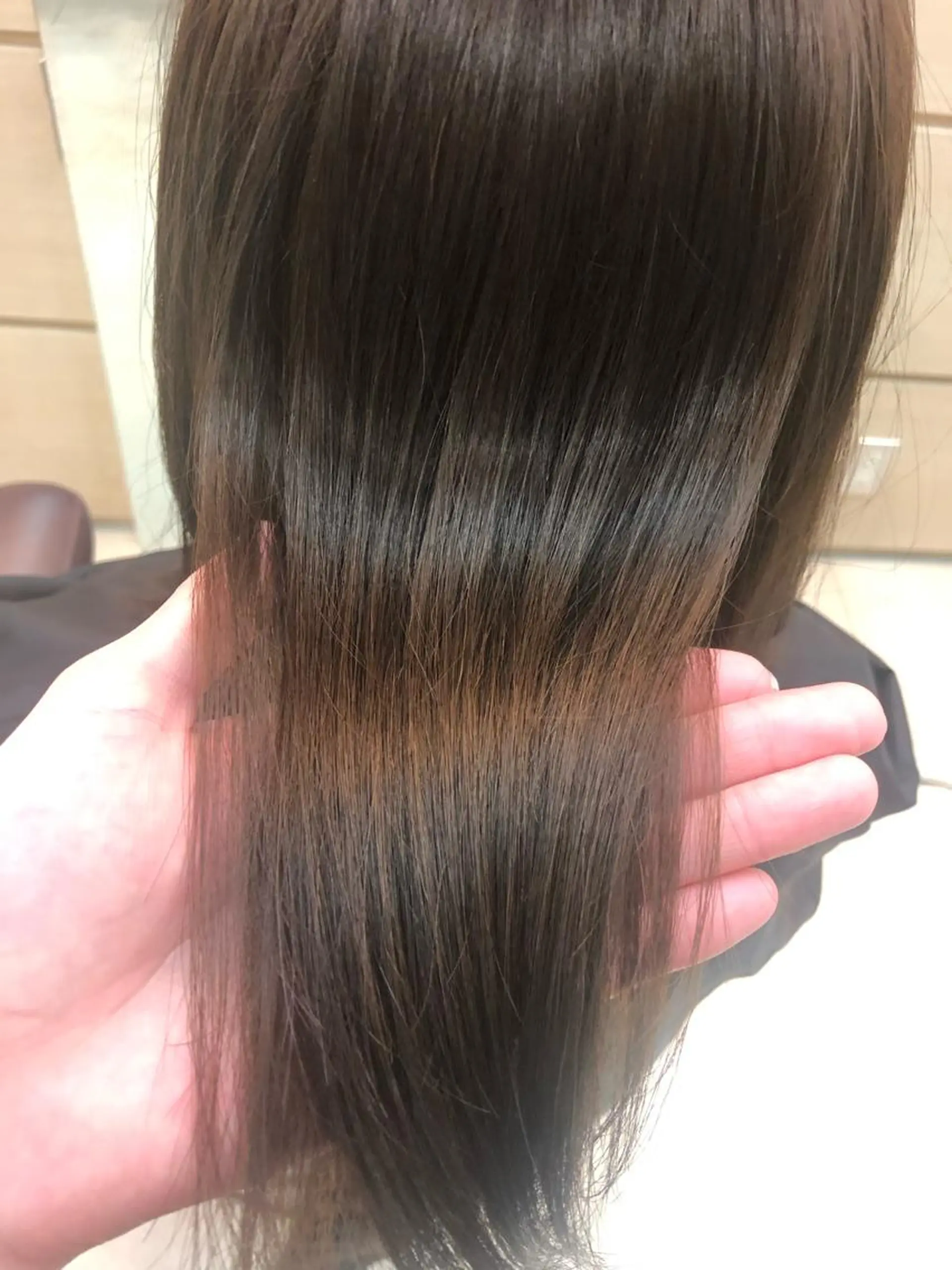 セミロング カラー トリートメント カット ヘアカラー トリートメント シールエクステ/ 髪質改善💐yuuのヘアスタイル