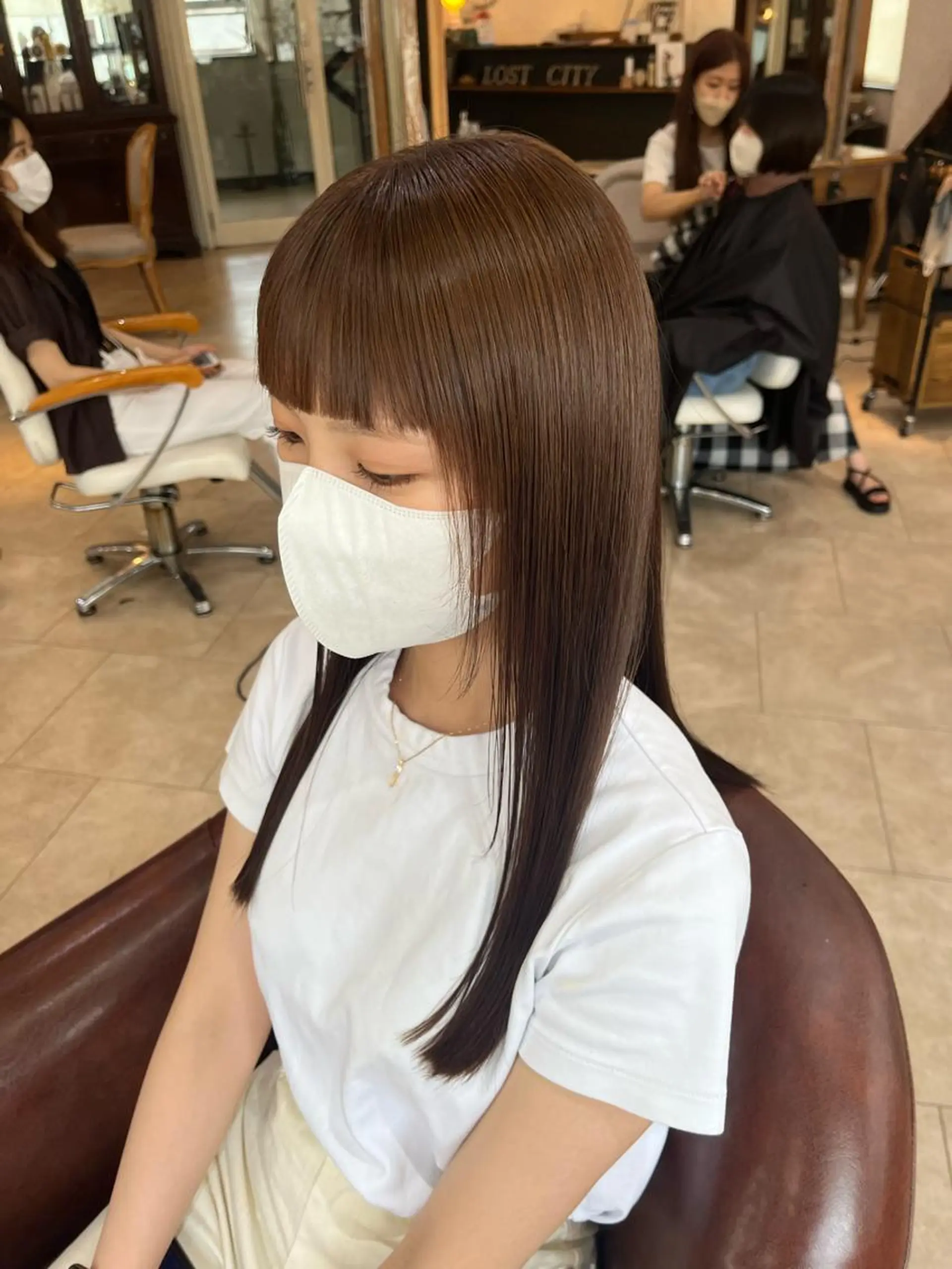 ロング カラー 💛ハイトーン💛 りむのヘアスタイル