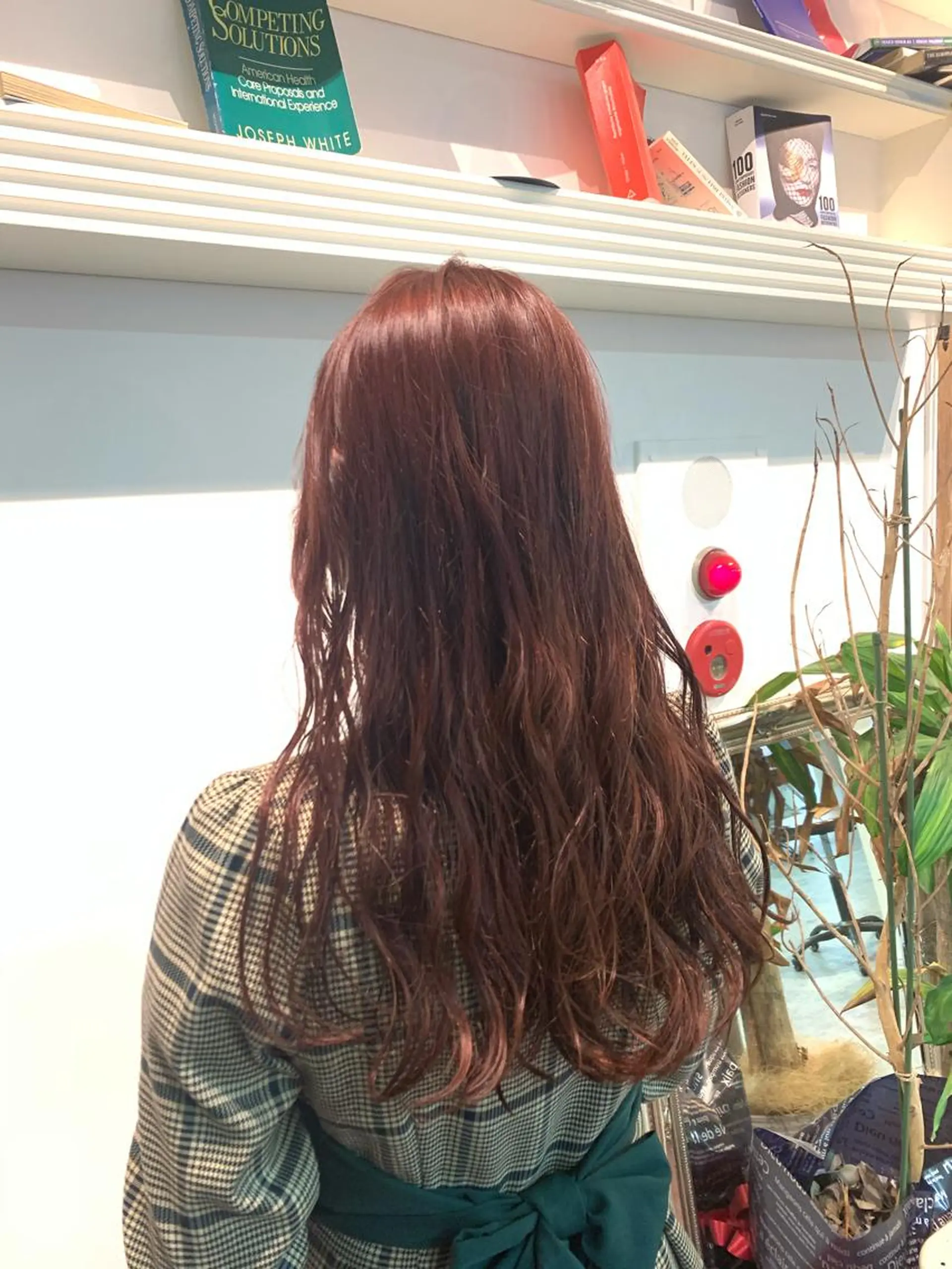 ロング ヘアカラー トリートメント ヘッドスパ ヘアセット 山口 竣也のヘアスタイル