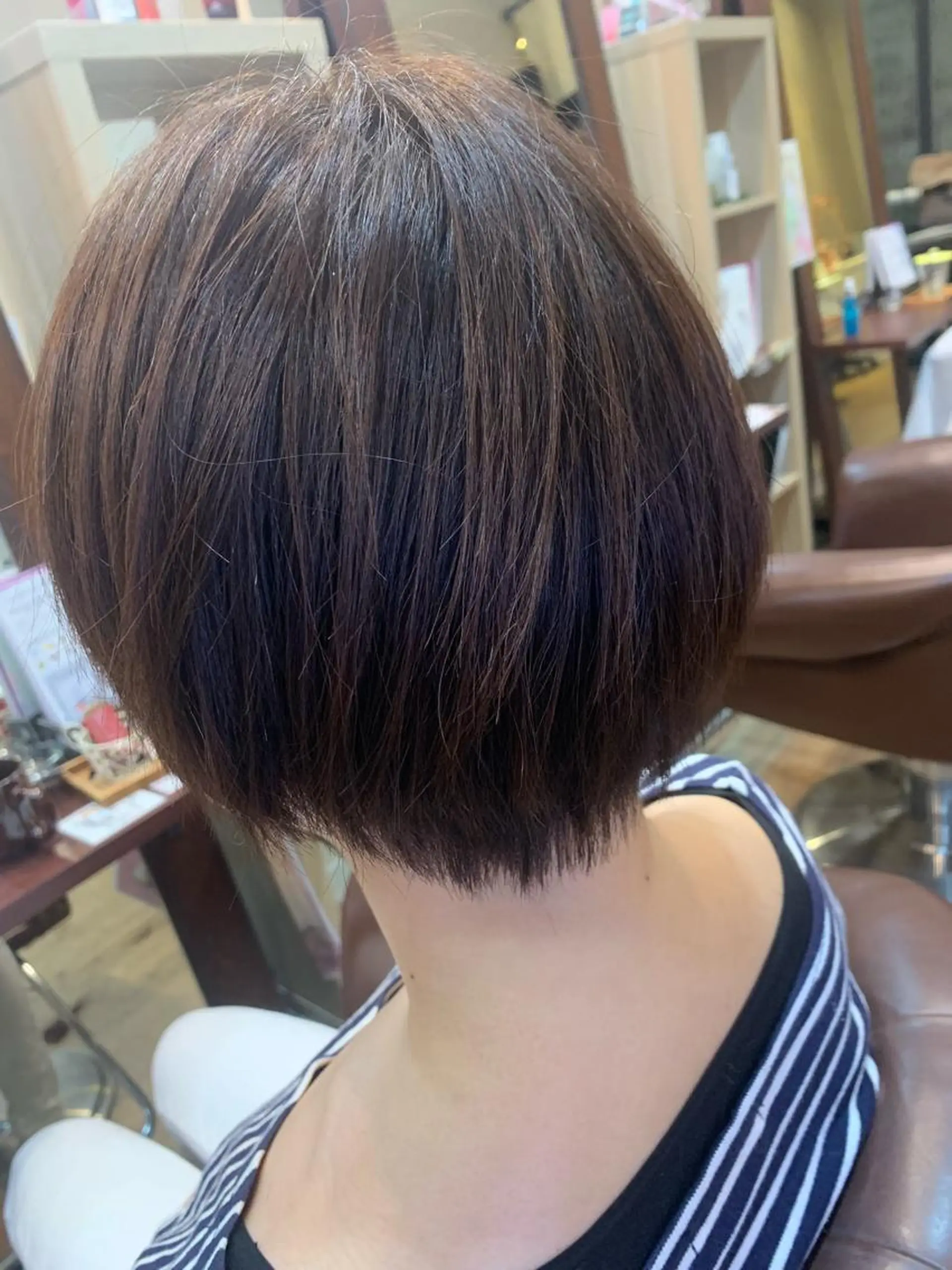 ショート 永田 志織のヘアスタイル