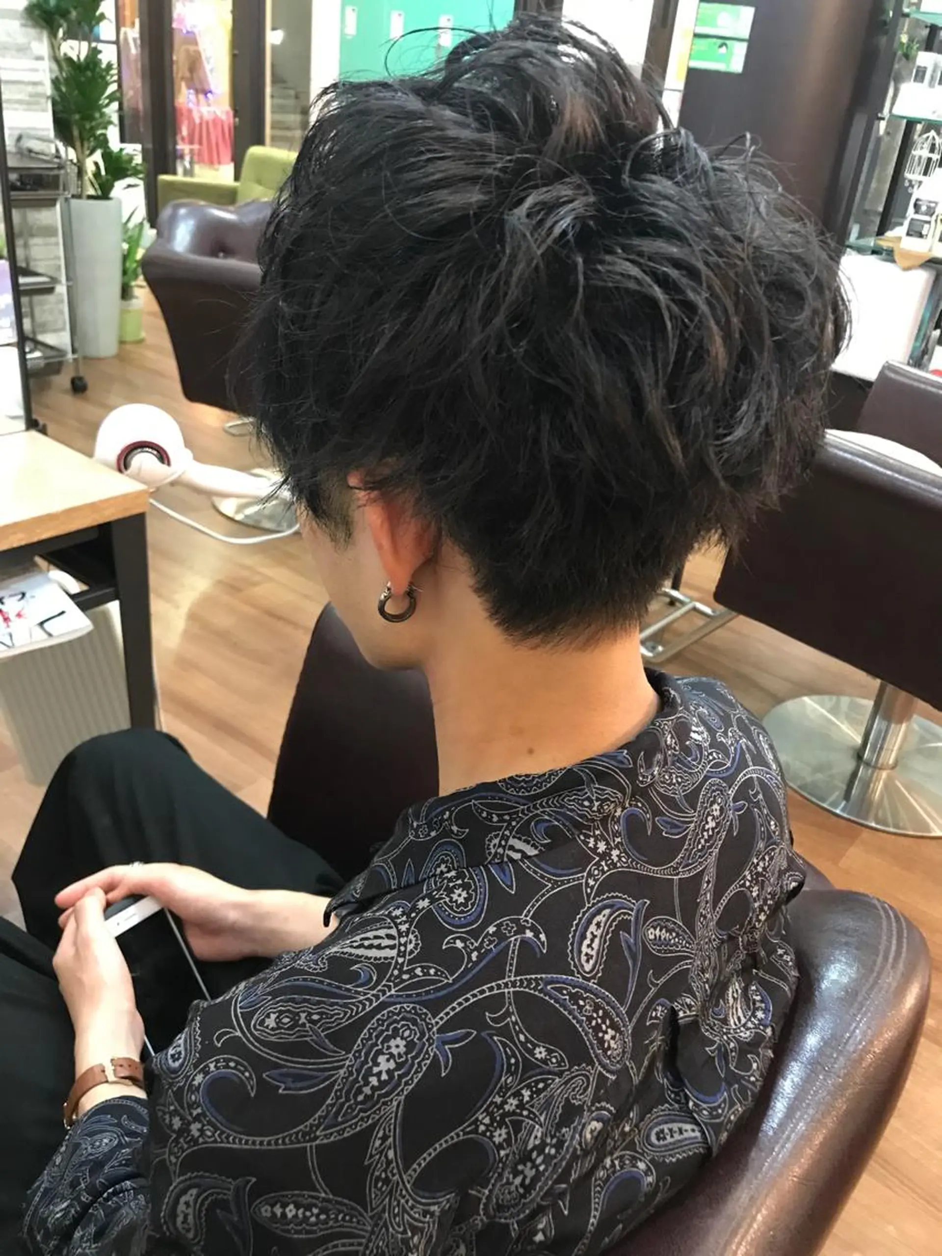 ショート メンズ カット トリートメント 松村 崇弘のヘアスタイル