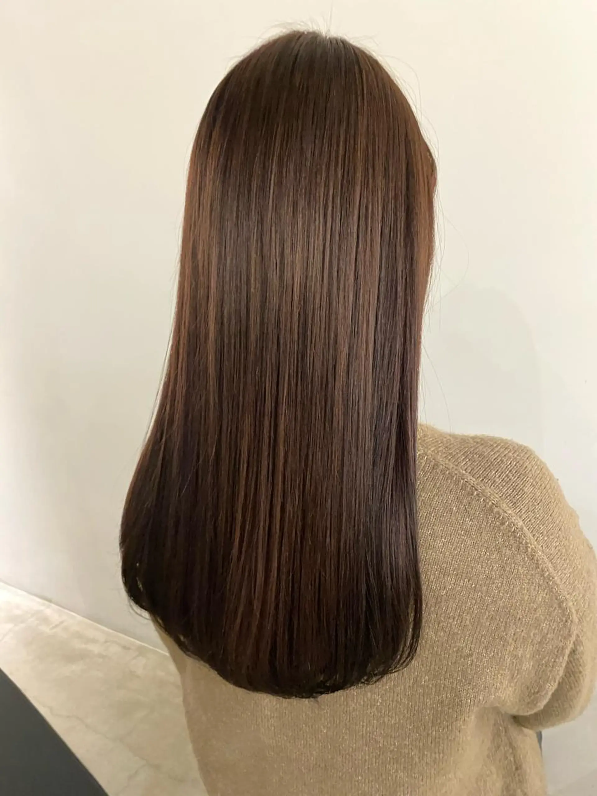 ロング カラー トリートメント カット ヘアカラー トリートメント サイトウ アカネのヘアスタイル