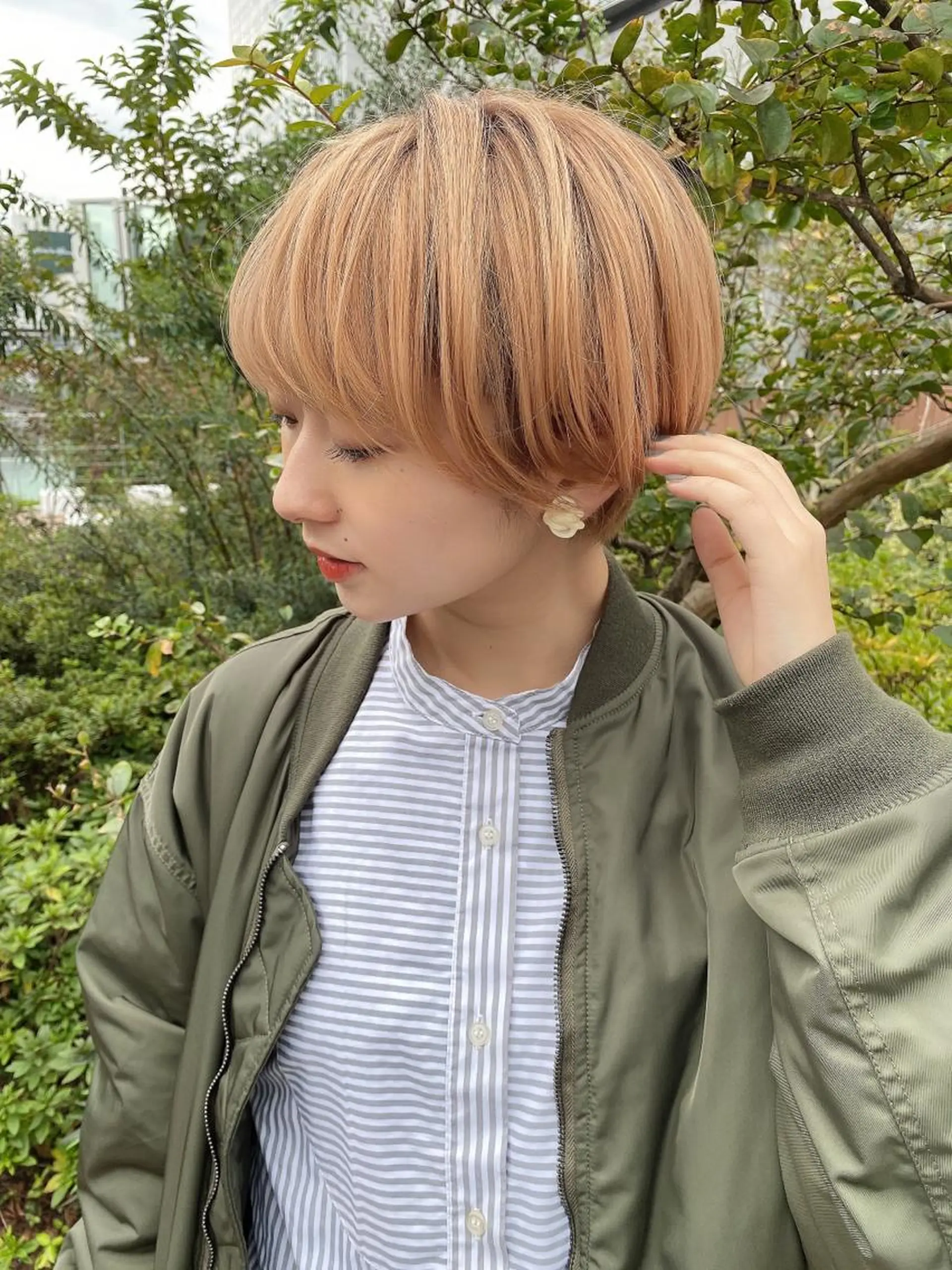 ショート カラー 女性が憧れる ショート/角田愛和のヘアスタイル