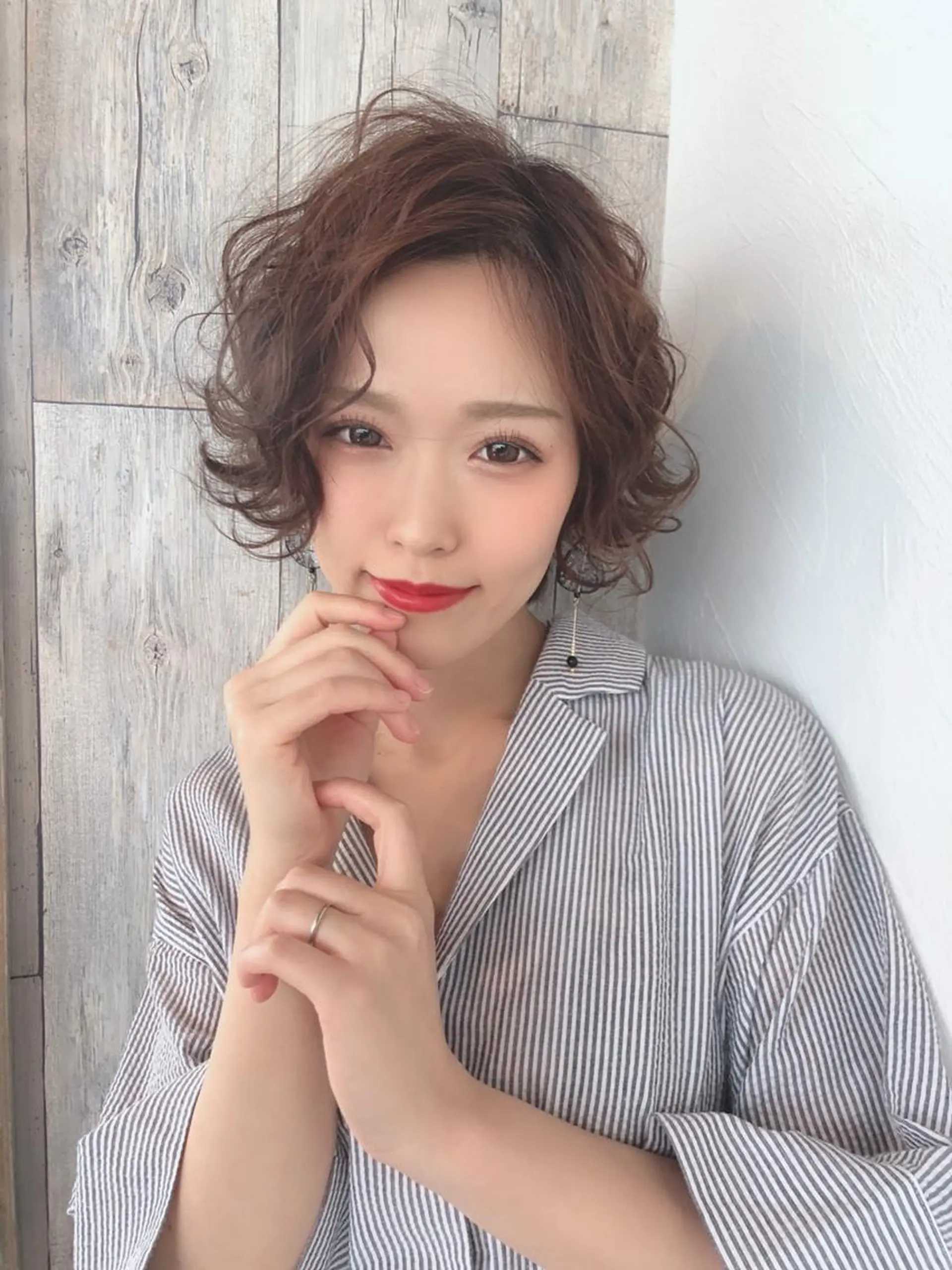 カット ヘアカラー トリートメント 神塚 詩央里のヘアスタイル