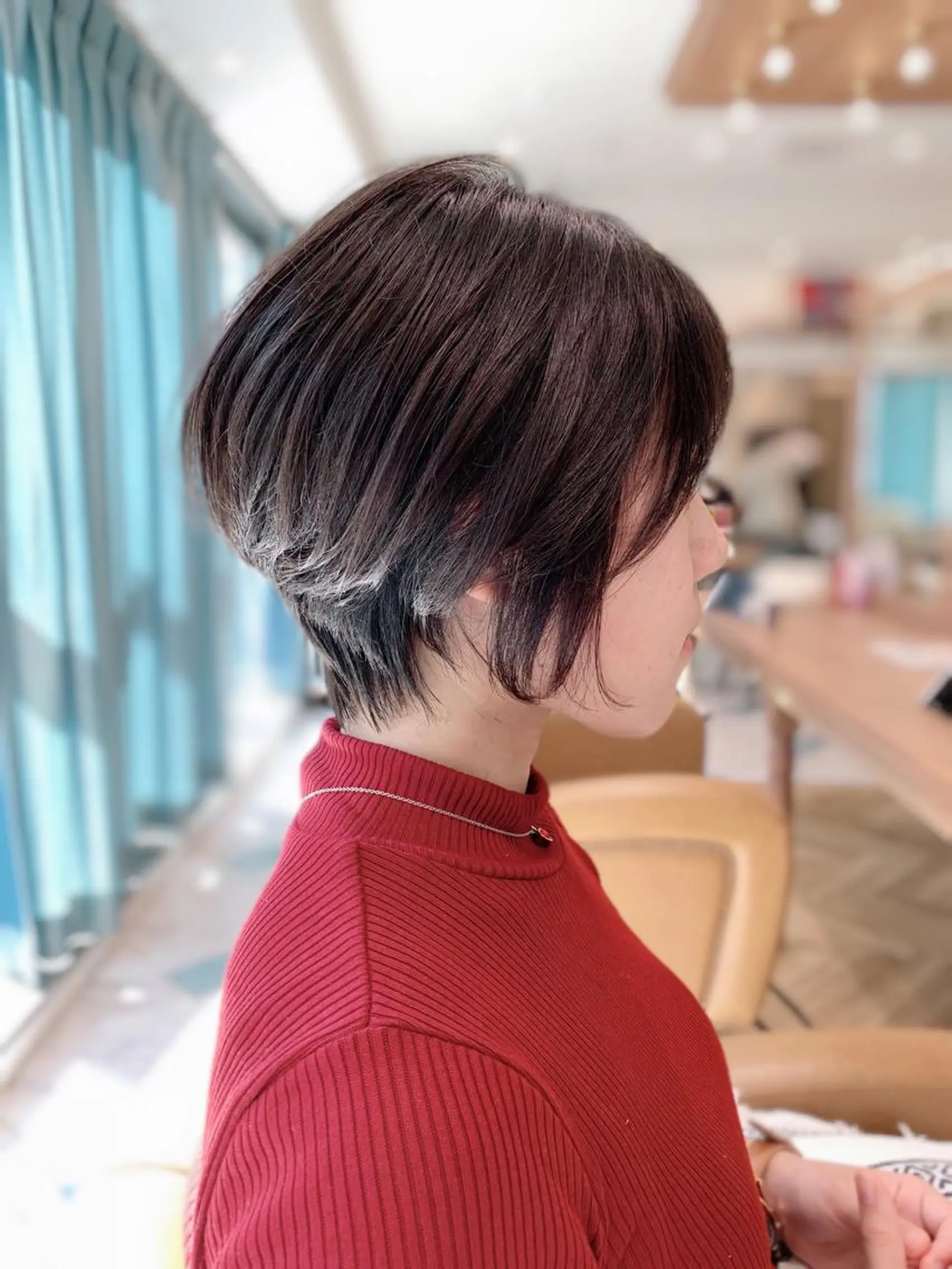 ショート くびれヘア ショートヘア Lond enikaのヘアスタイル