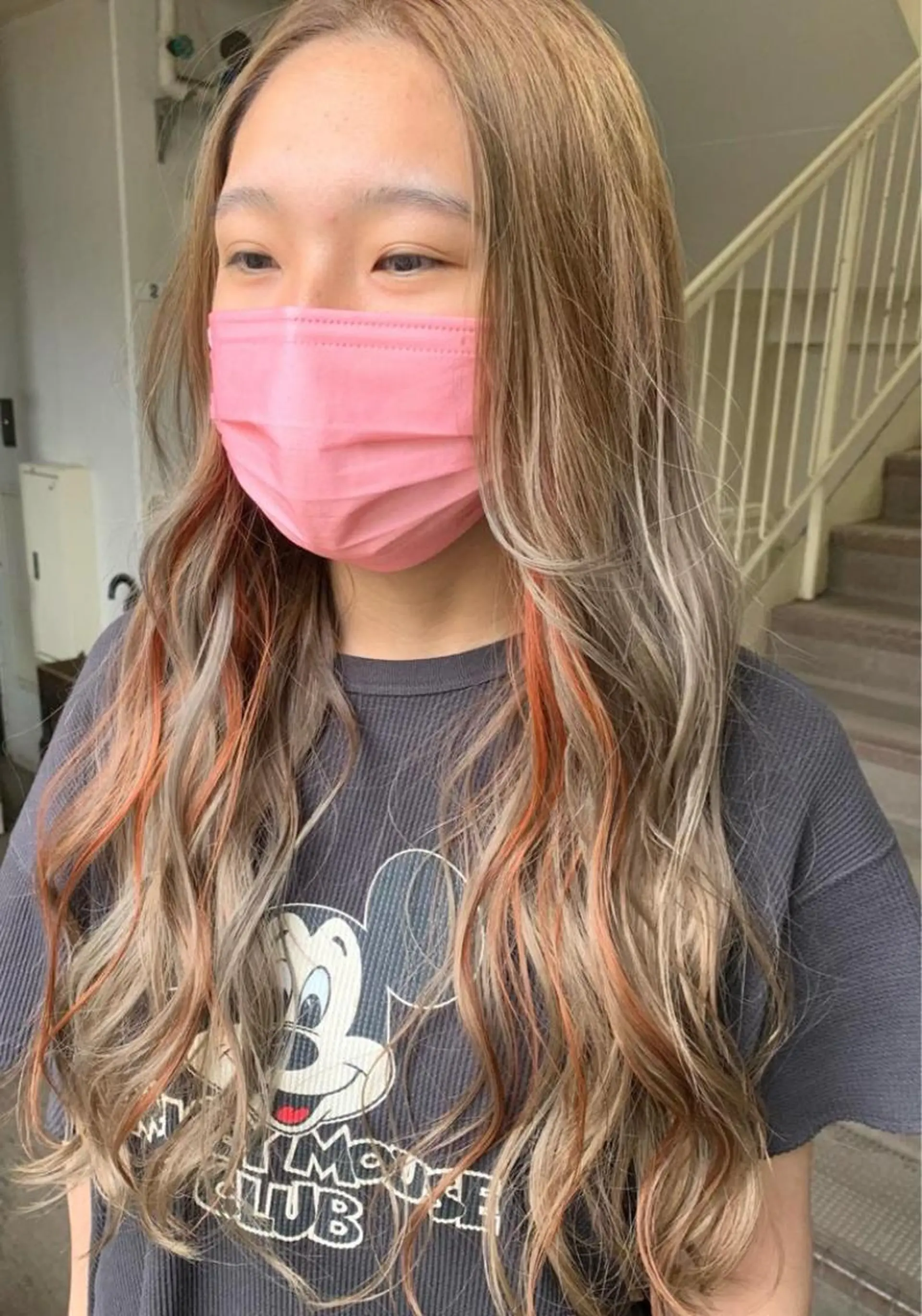 ロング カット ヘアカラー トリートメント ヘアセット 🍊 MOEKO🍊のヘアスタイル
