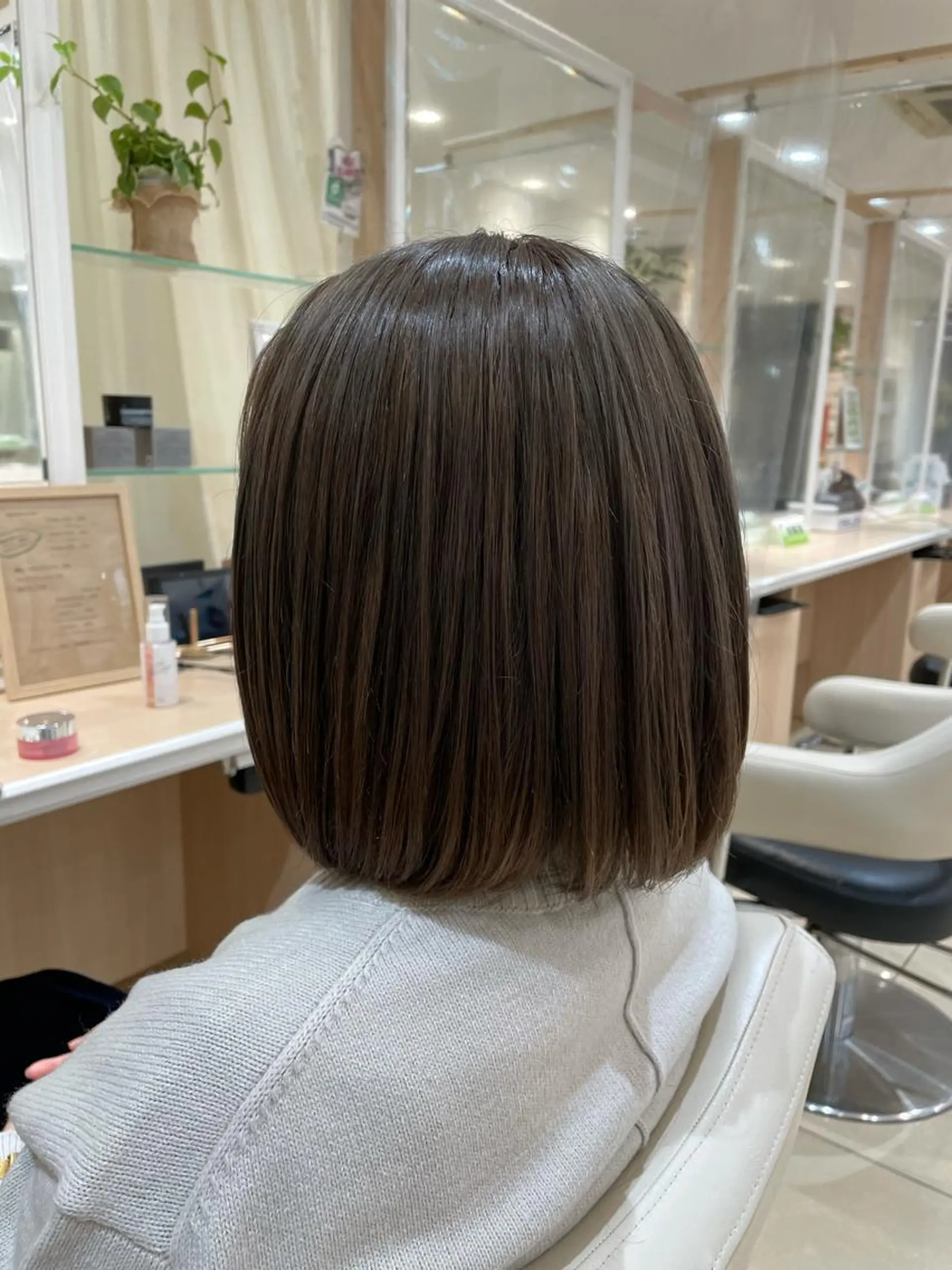 ショート カラー グレージュ ヘアカラー トリートメント IwAsh中山所属・✂︎メンズバレイ ヤージュ✂︎露木智也のヘアスタイル