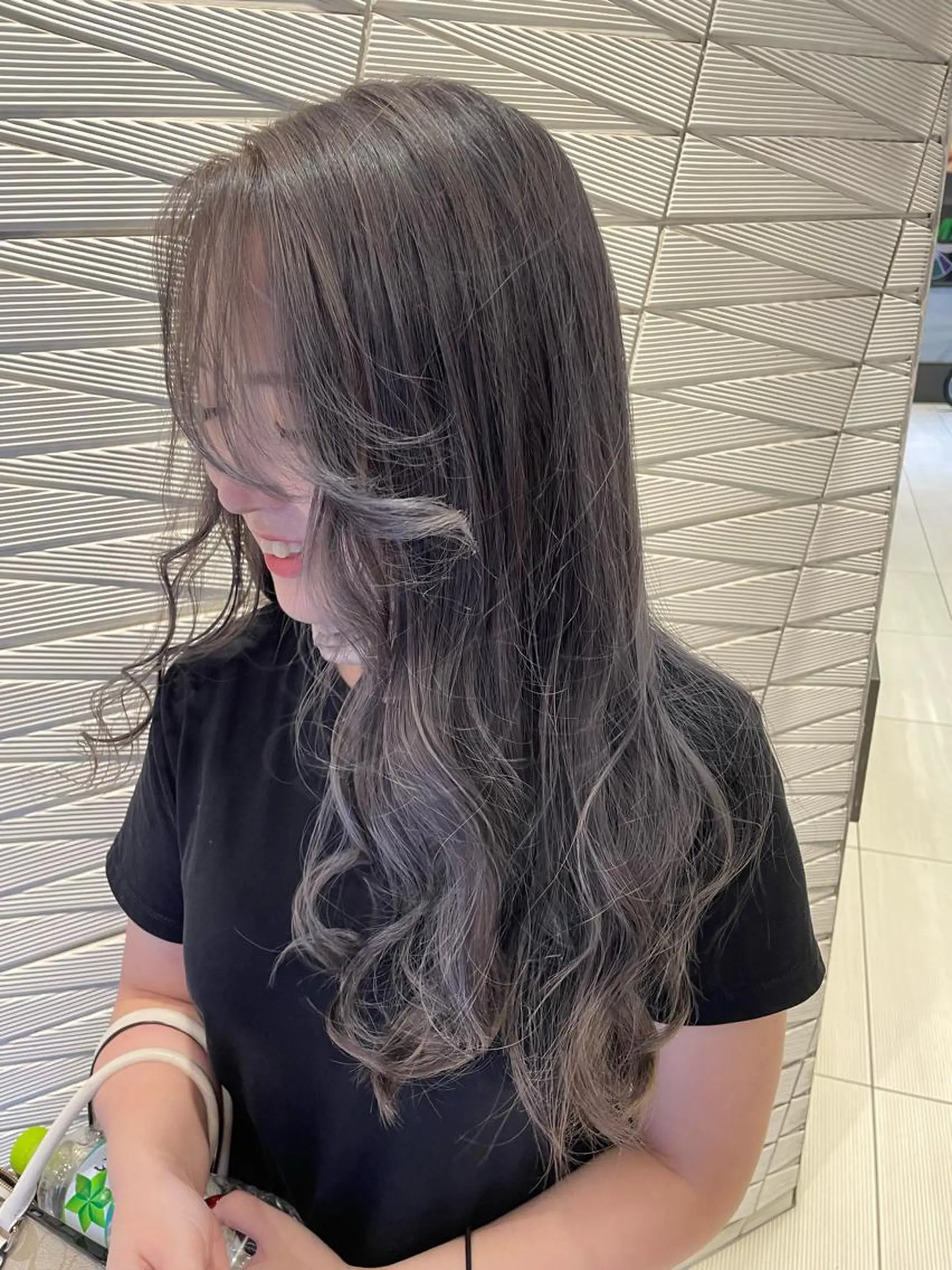 ロング Cielro【 シェイロ 】所属・Cielro/ダブル カラー/西田咲希のヘアスタイル