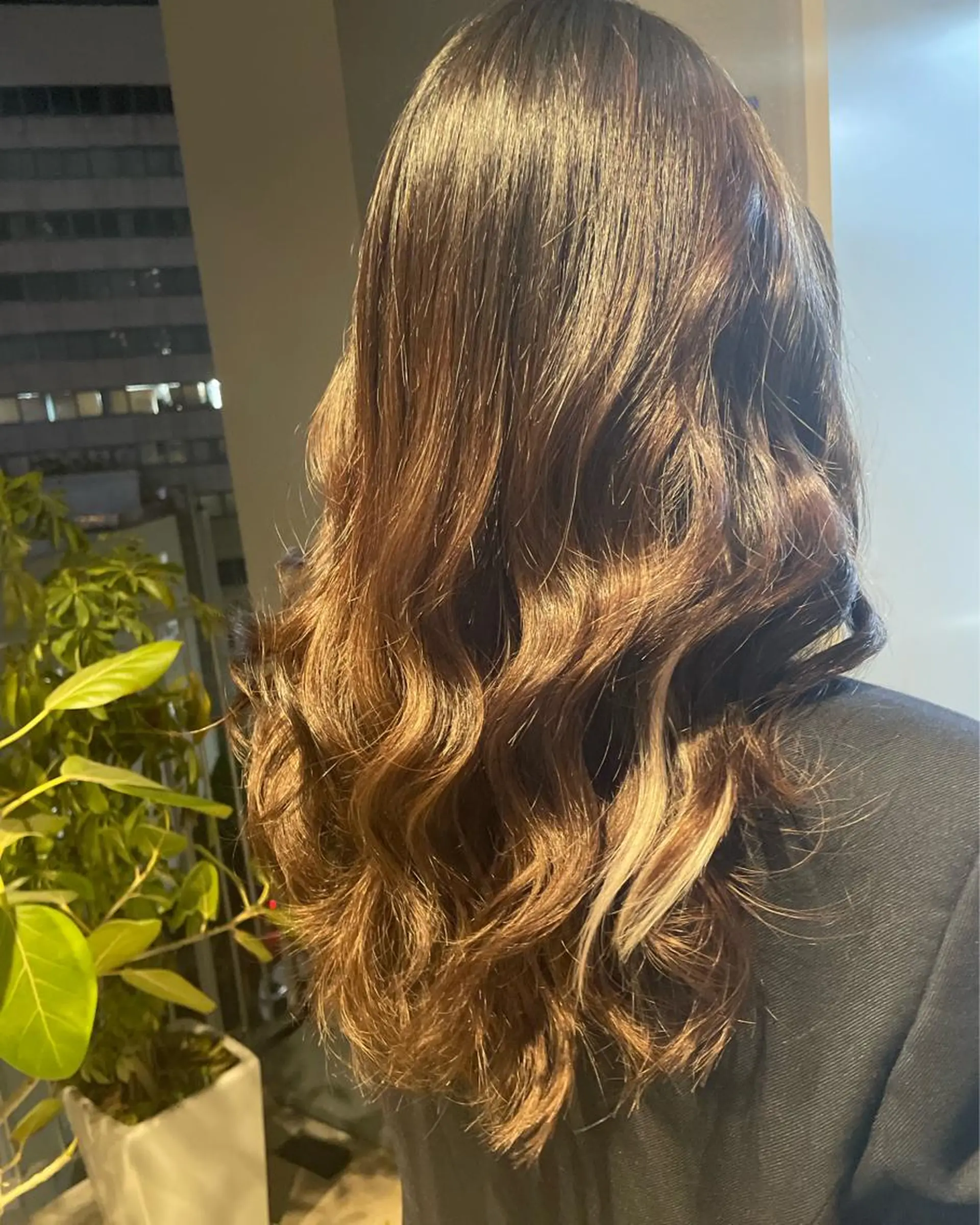 セミロング ヘアアレンジ 寺西 恵🪡🤍のヘアスタイル